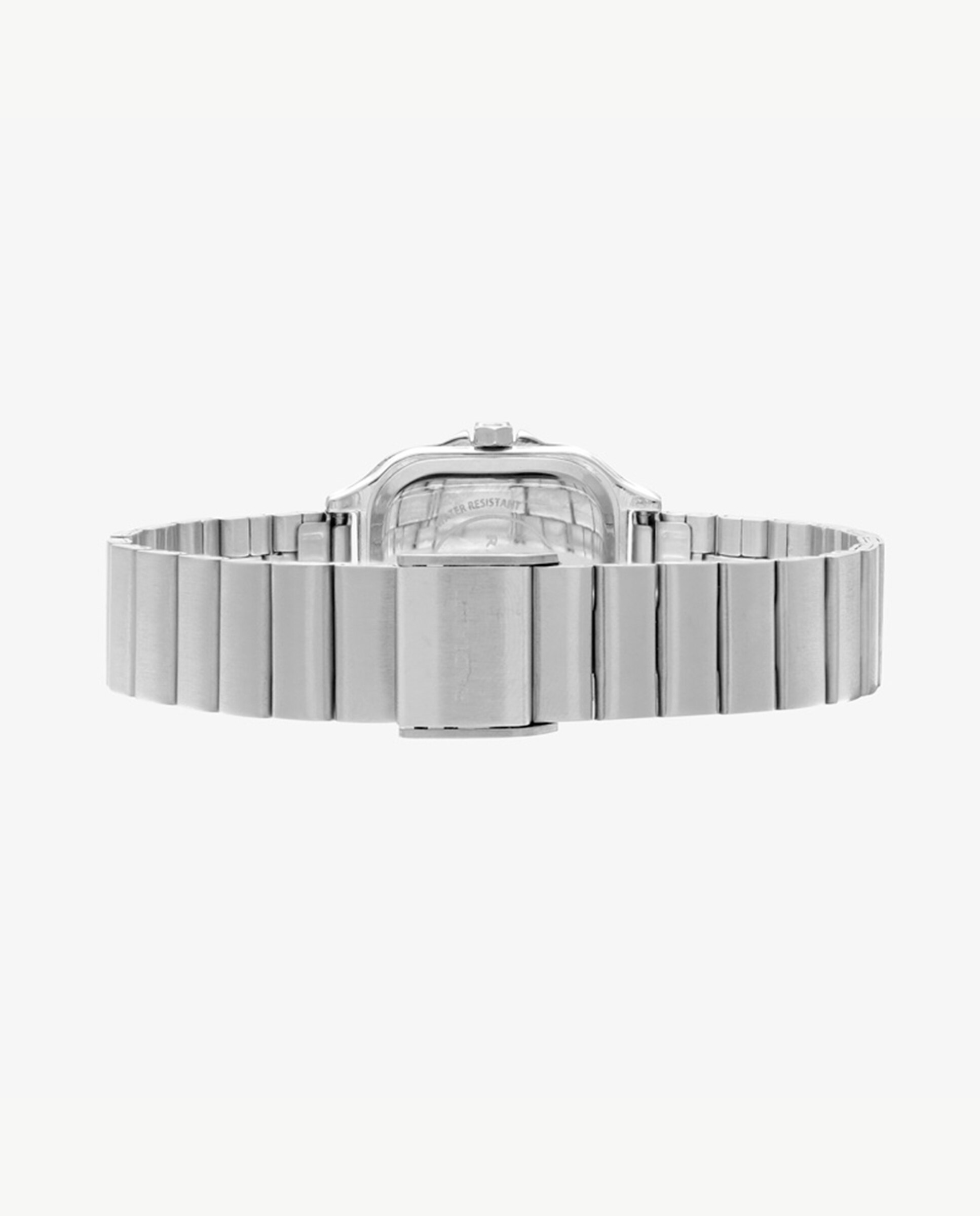 Relógio Chris Her Ra661202 de Aço e Correia Prateada/cinza Prata-5