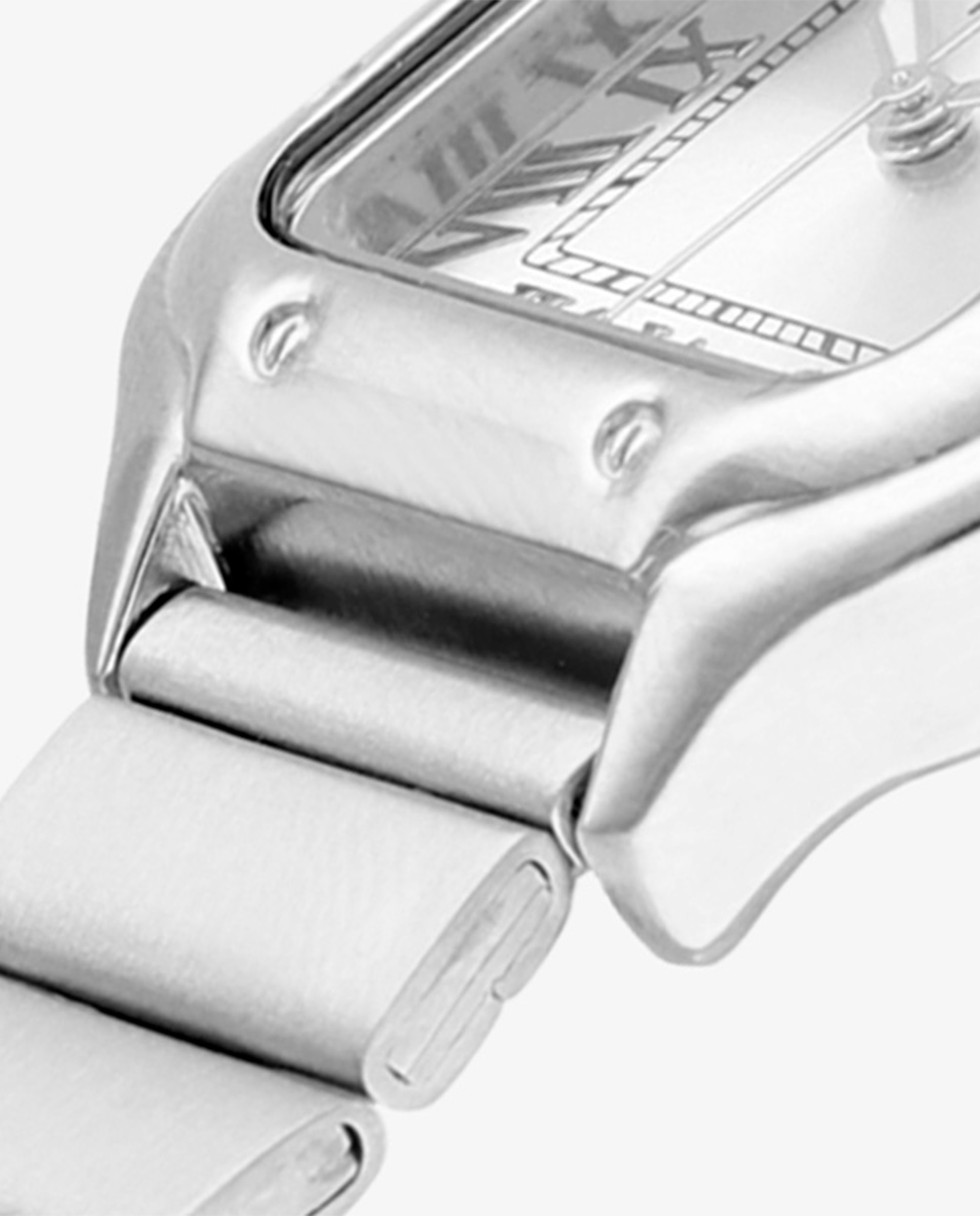 Relógio Analógico Chris Her Ra661203 de Aço e Bracelete Prateada em Cinzento Prata-4