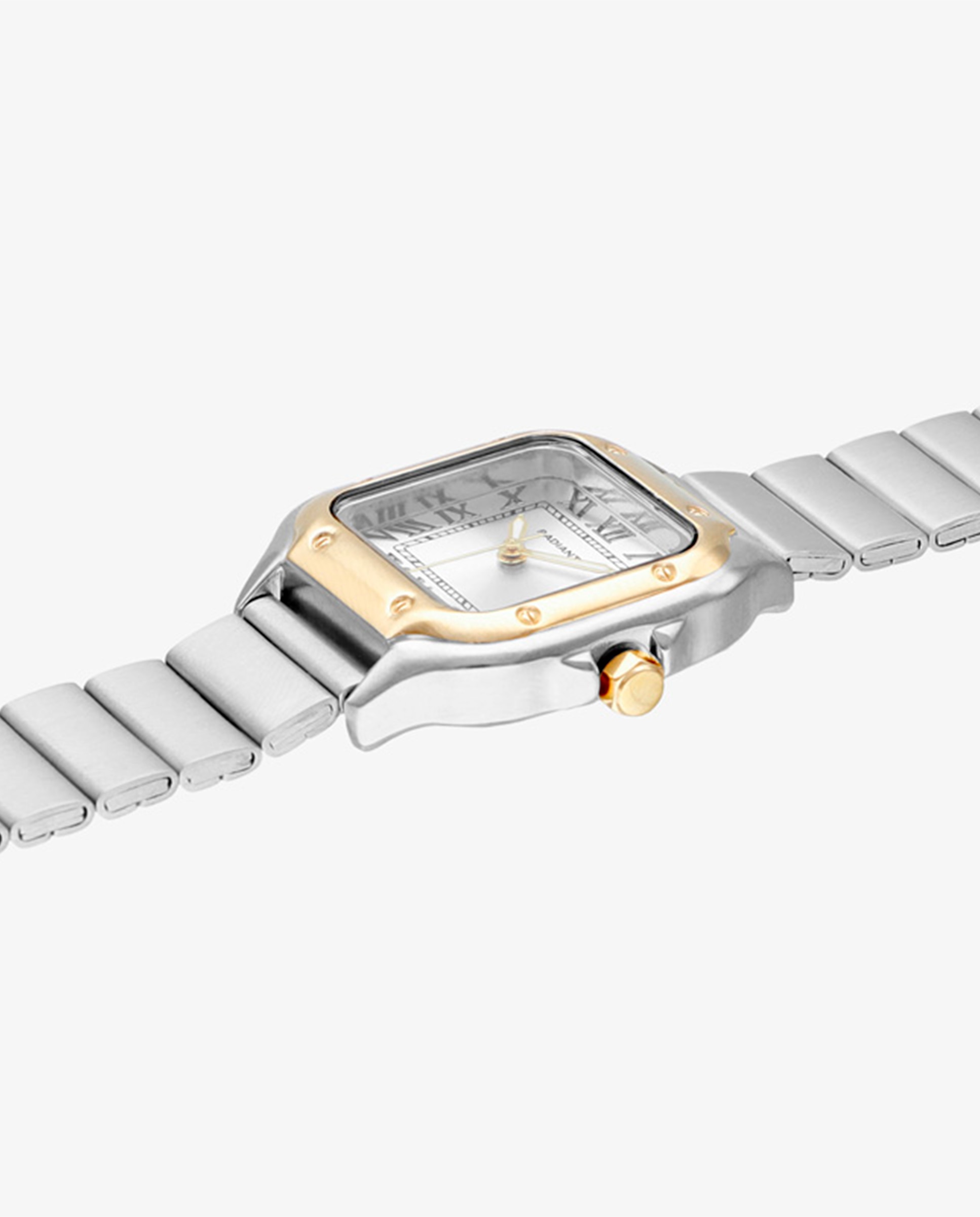 Relógio Analógico Chris Her Ra661204 de Aço e Bracelete Prateada em Cinzento Prata-3