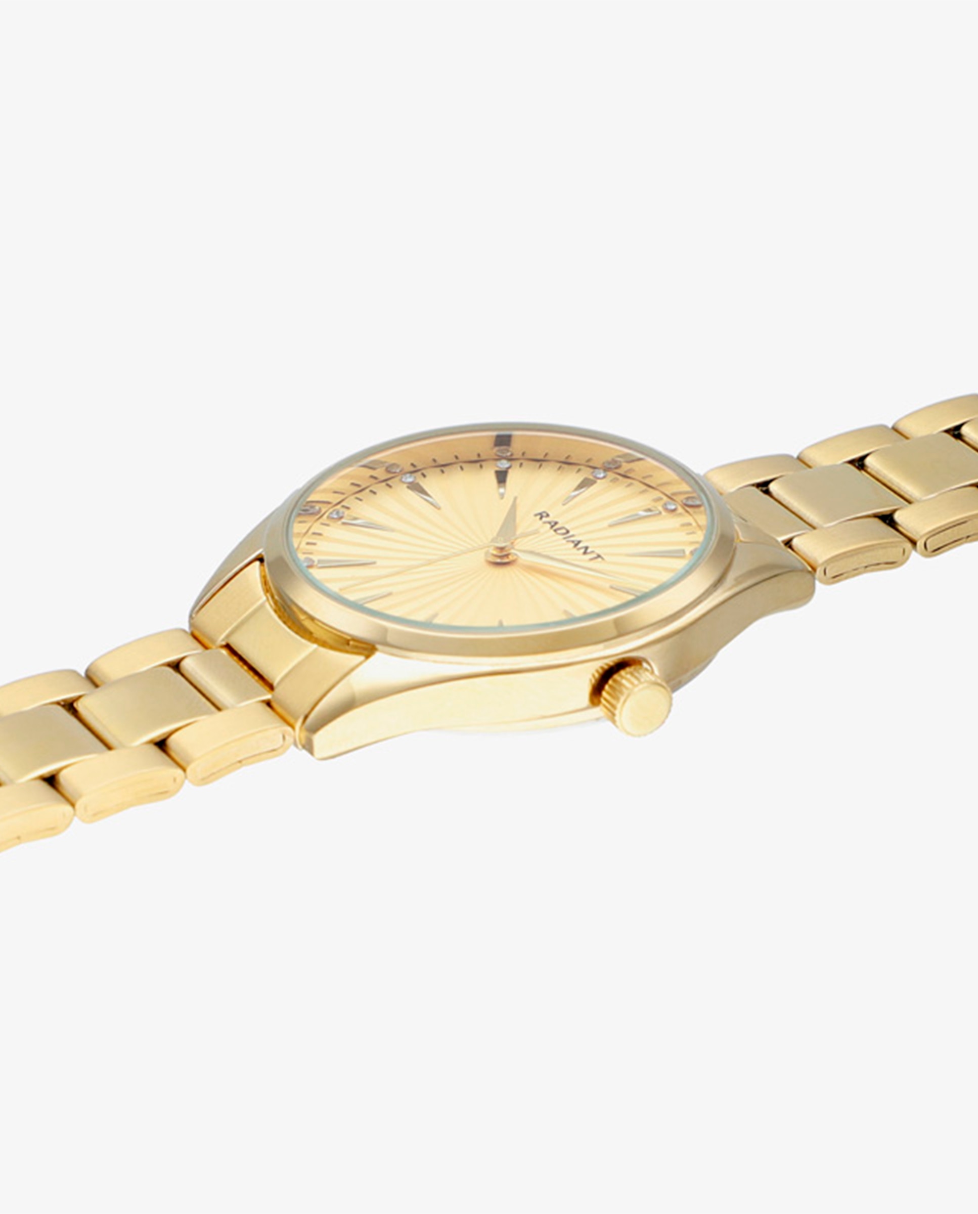 Relógio Loren Ra662203 de Aço e Bracelete Dourada Ouro-3