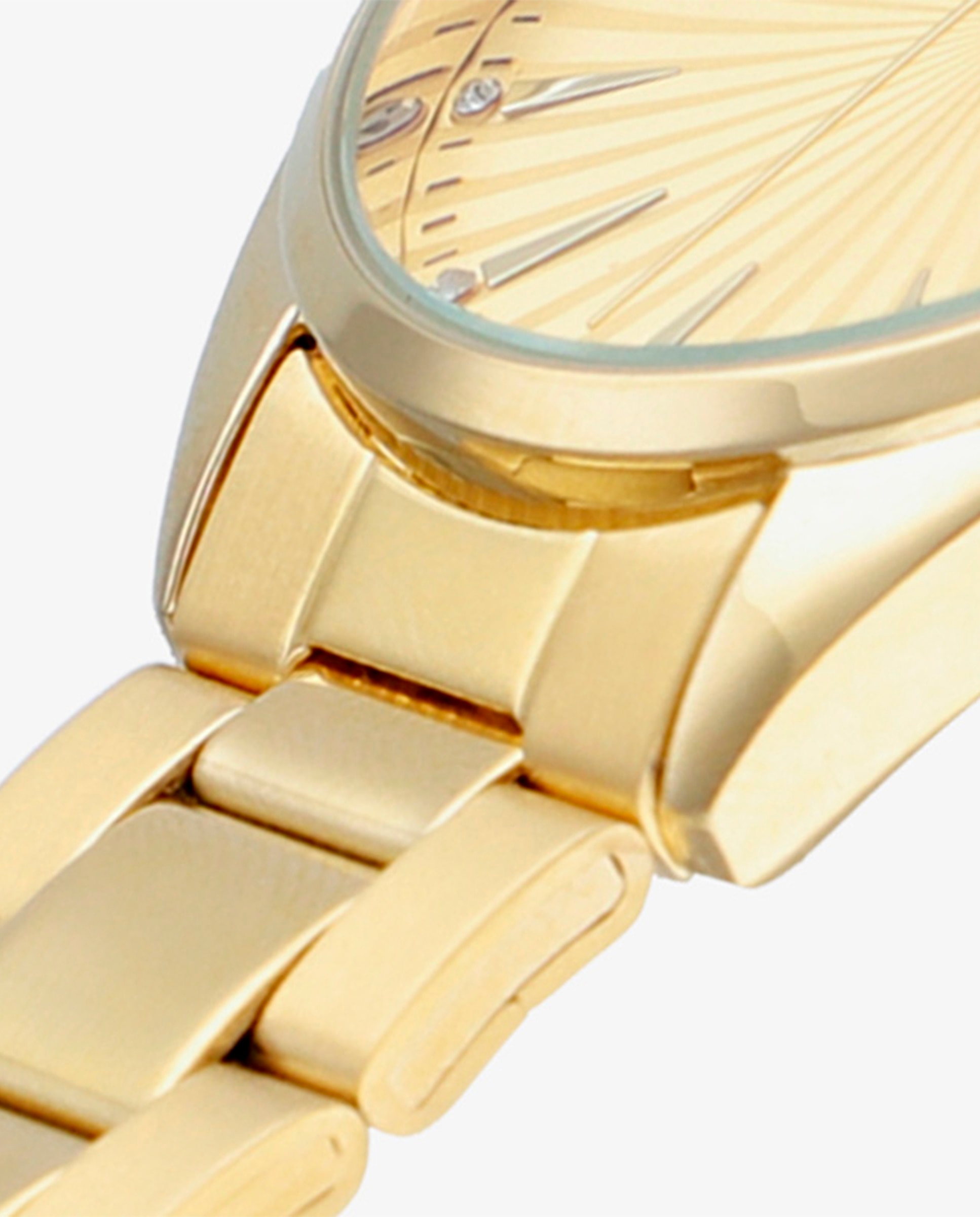 Relógio Loren Ra662203 de Aço e Bracelete Dourada Ouro-4