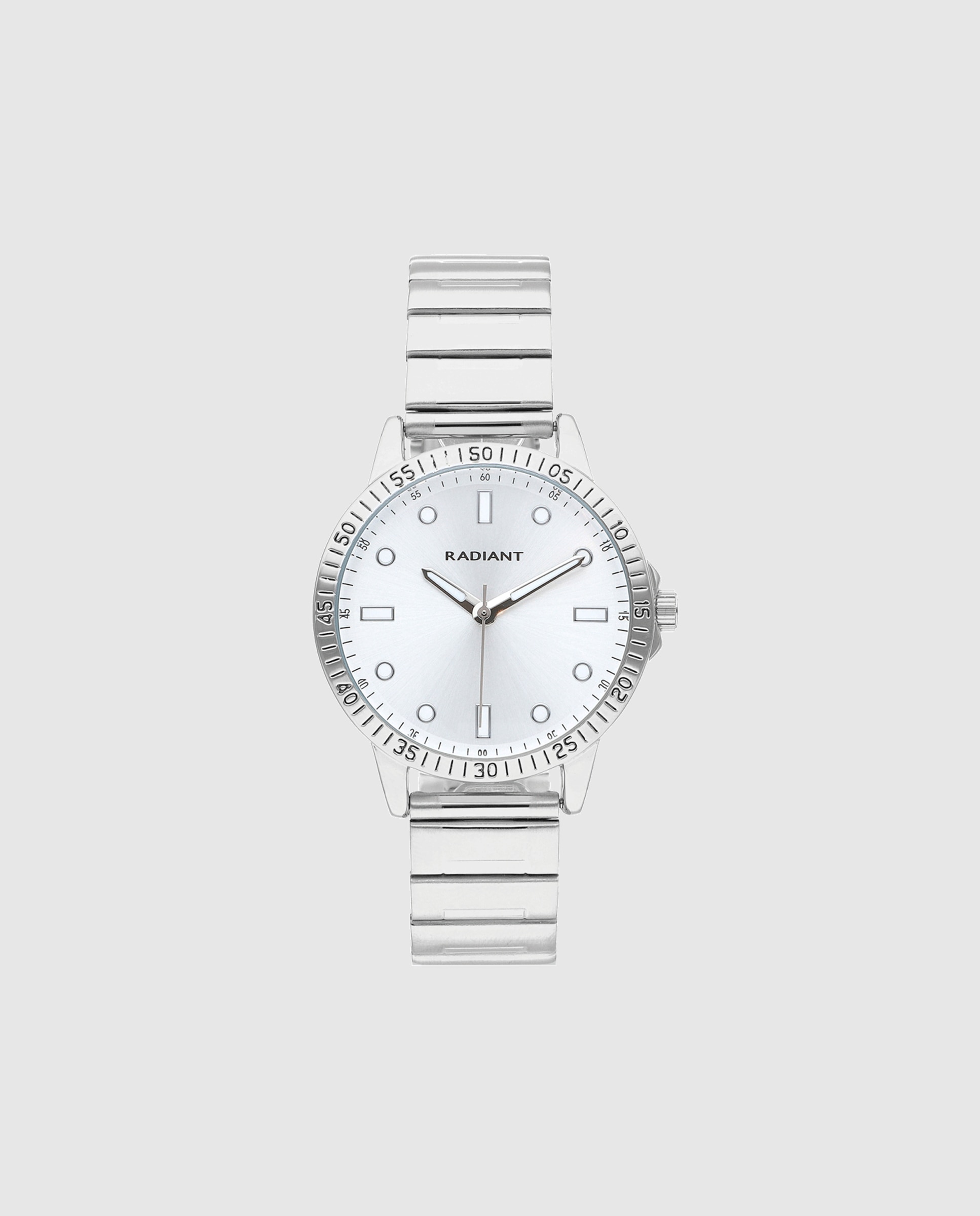 Relógio Analógico Ornella Ra663201 de Aço e Bracelete Prateada em Cinzento Prata-1