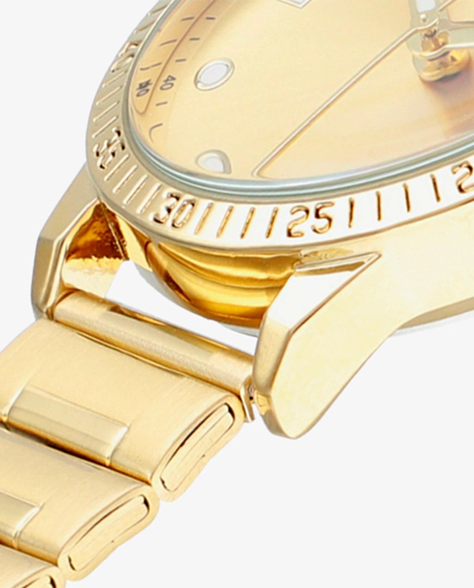 Relógio Ornella Ra663202 de Aço e Bracelete Dourada Ouro-4