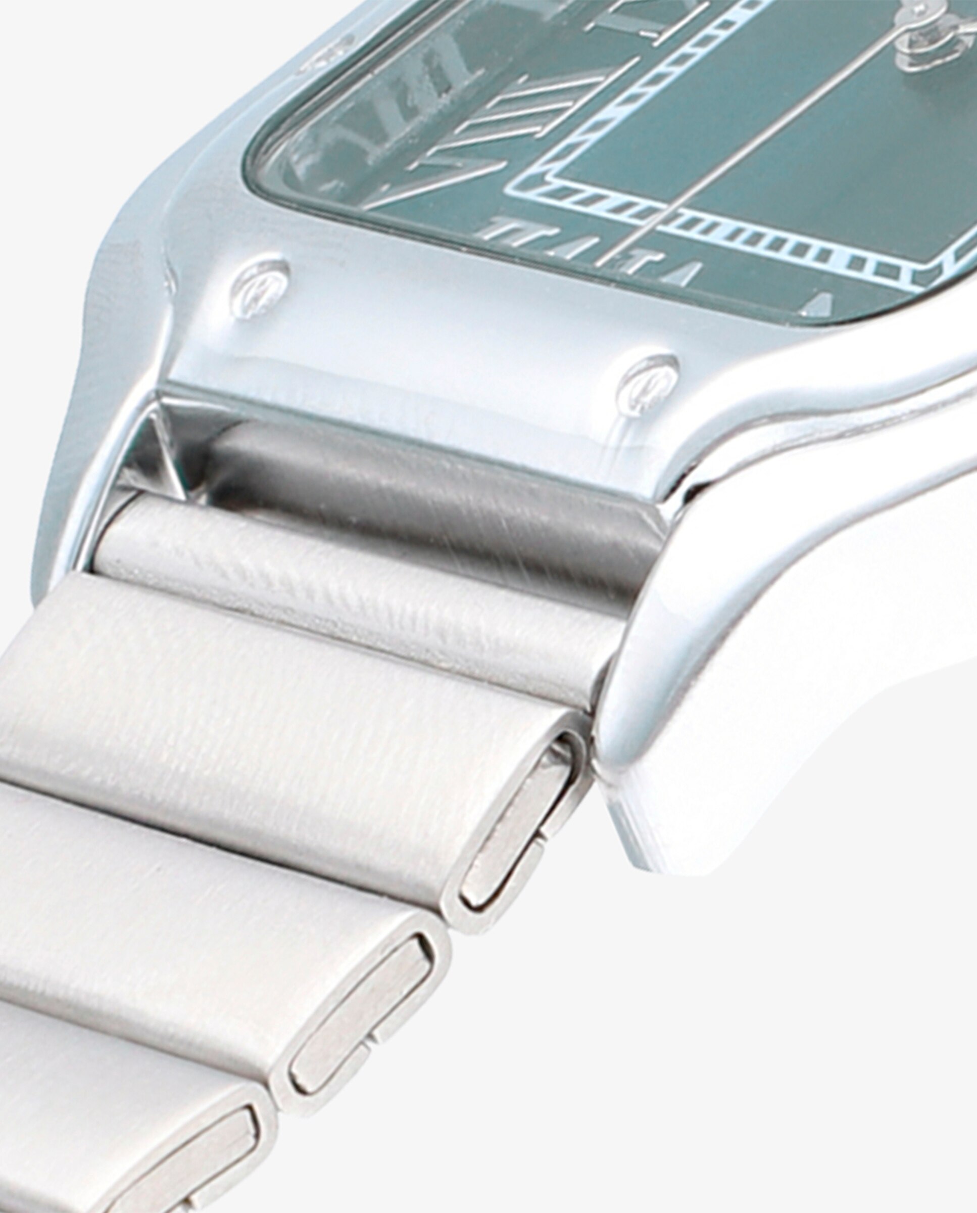 Relógio Chris Him Ra664201 de Aço e Bracelete Prateada/cinza Prata-5