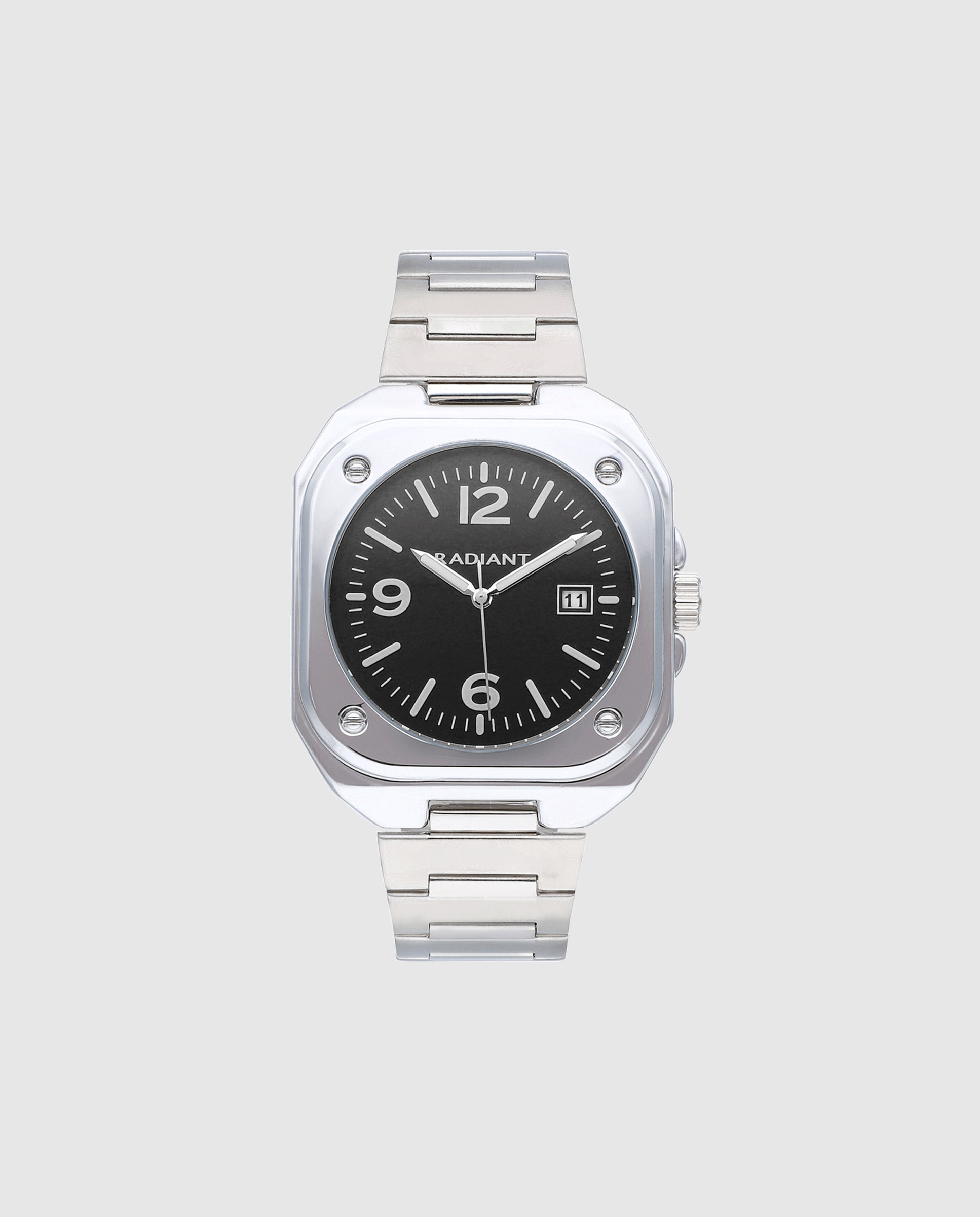 Relógio Vittorio Ra666202 de Aço e Bracelete Prateada/cinza Prata-1