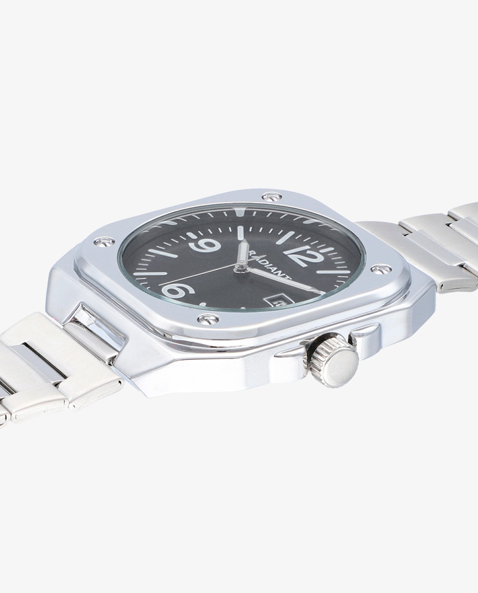 Relógio Vittorio Ra666202 de Aço e Bracelete Prateada/cinza Prata-3