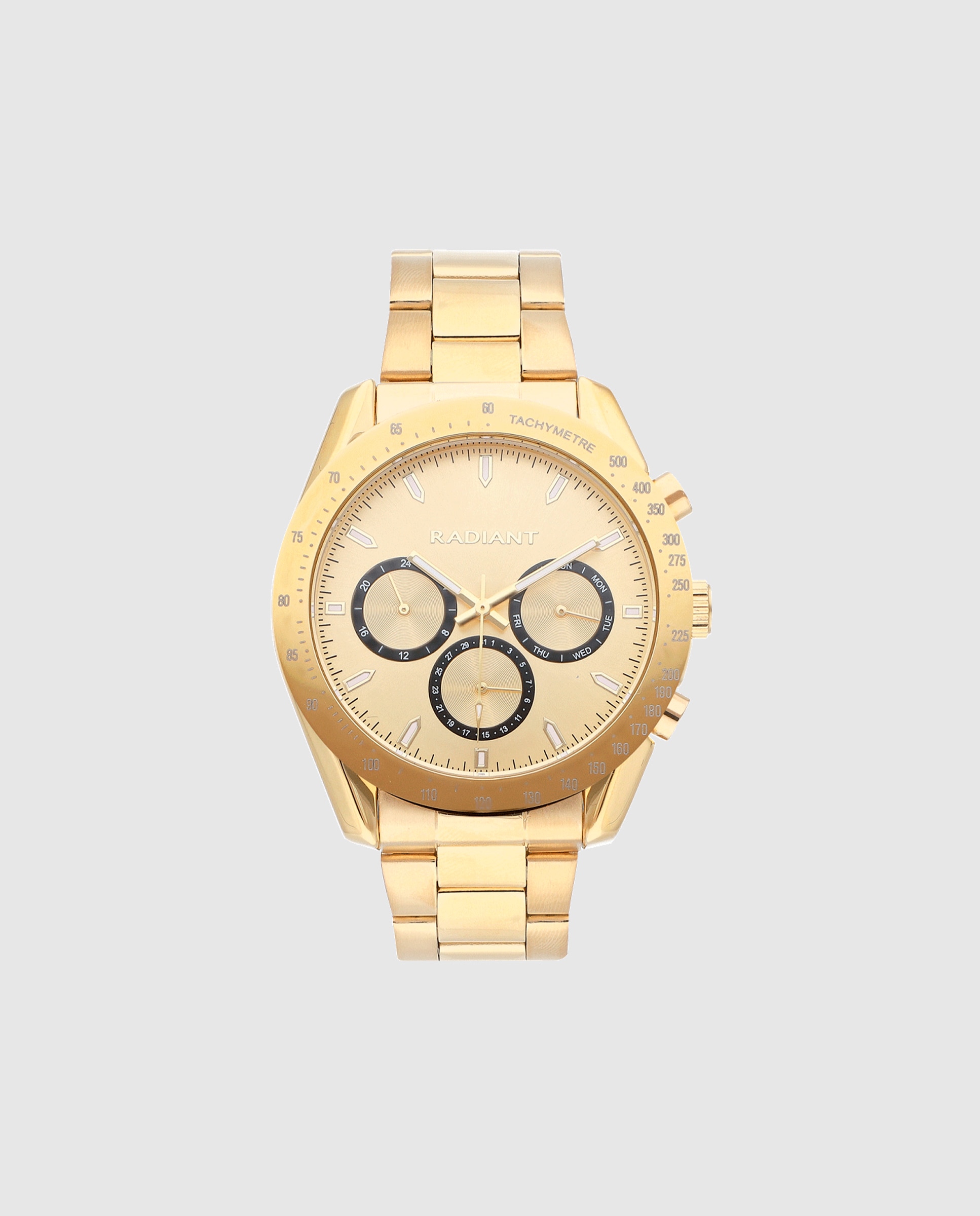Relógio Marlon Ra668703 de Aço e Bracelete Dourada Ouro-1