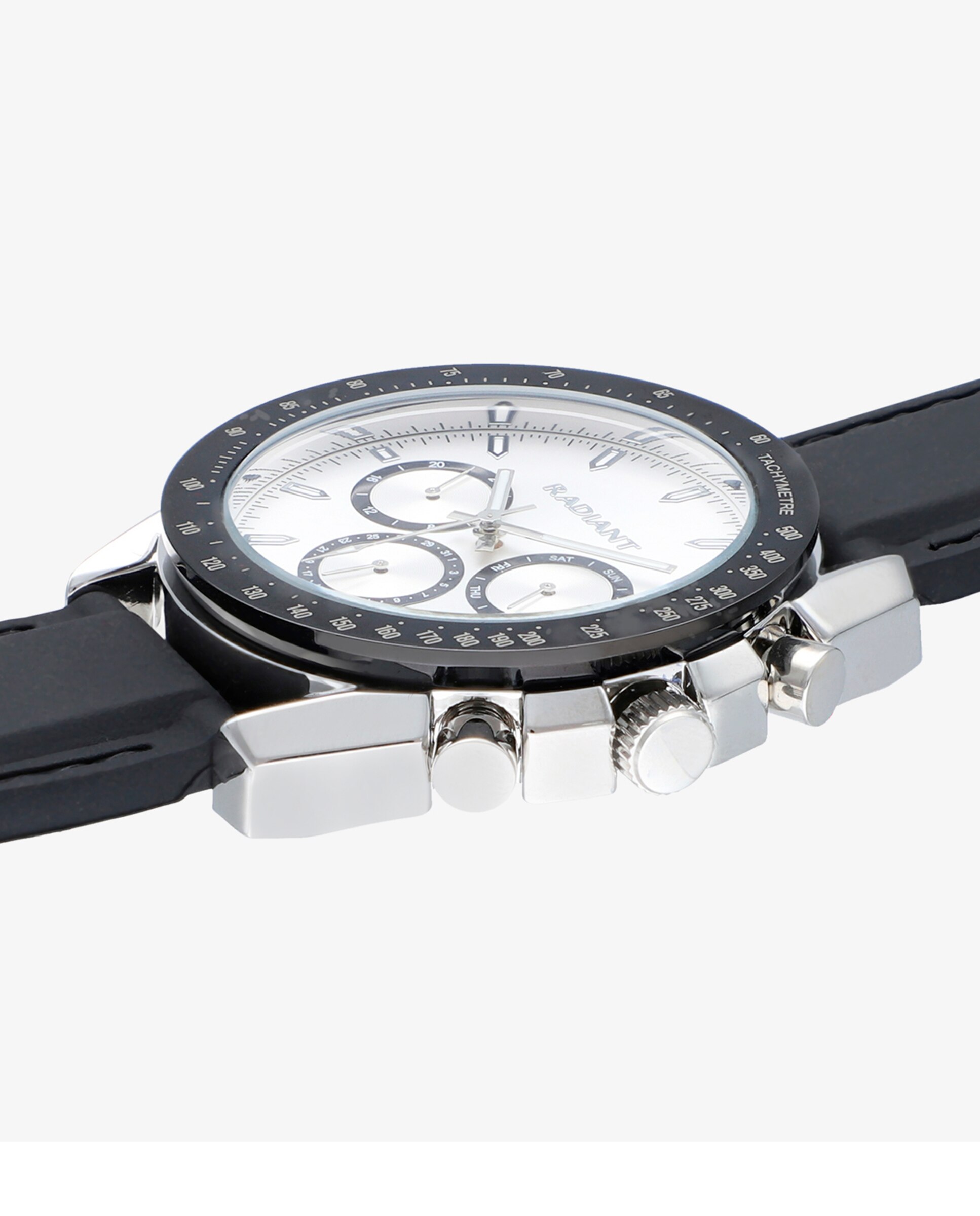 Relógio Analógico Marlon Ra668706 de Silicone e Correia em Preto Preto-3