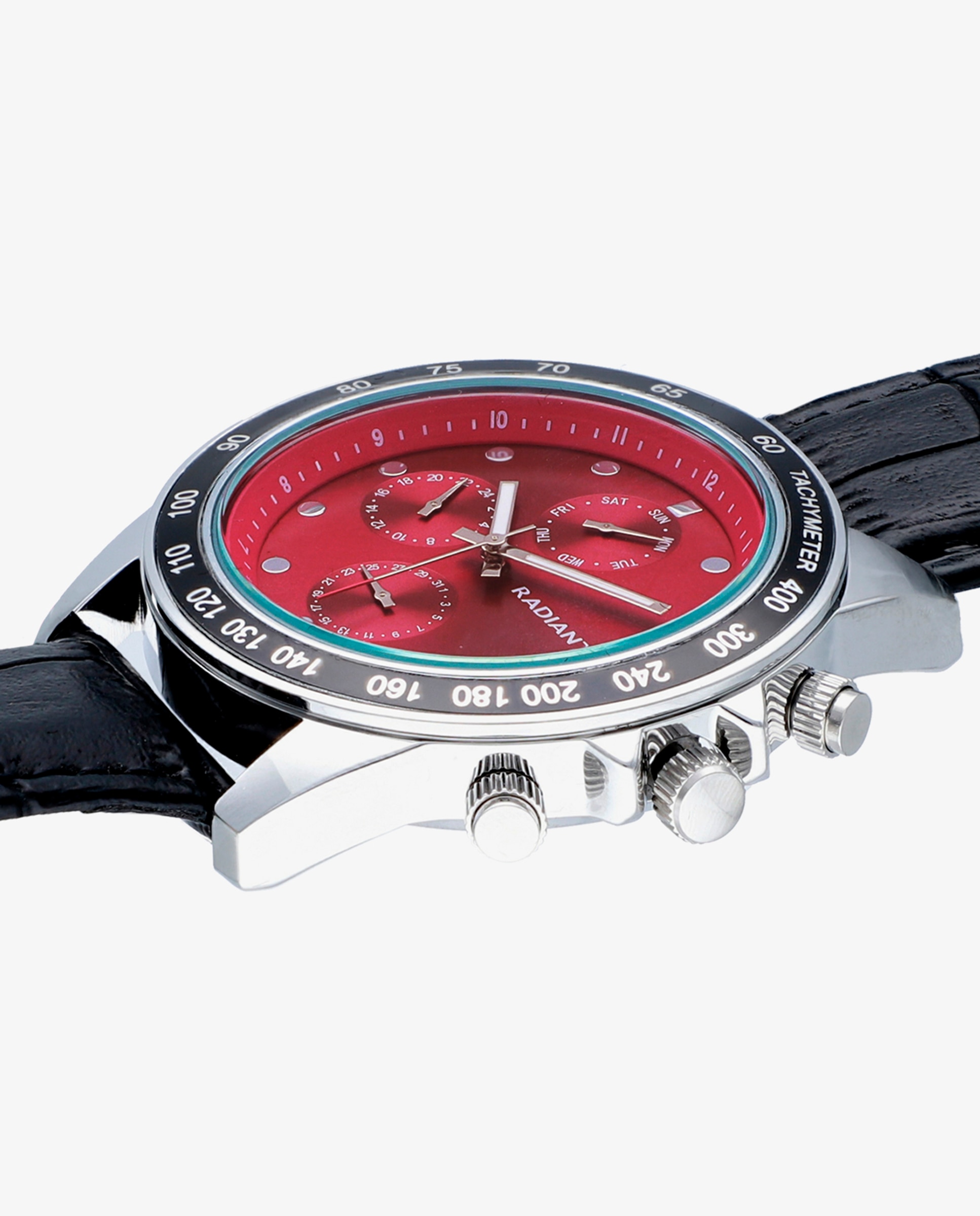 Relógio Canarias Ra617708 de Pele Sintética e Bracelete em Preto Preto-3