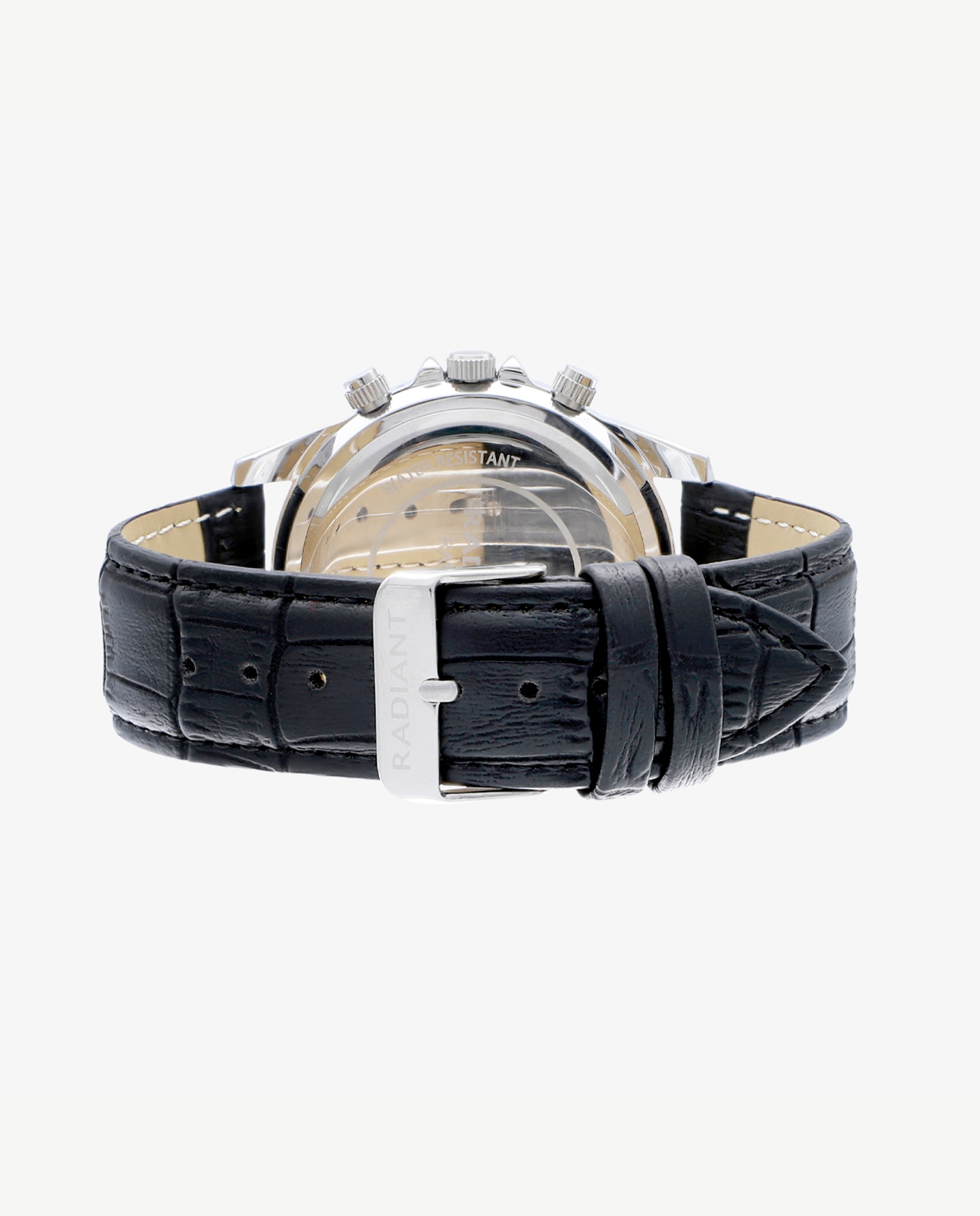 Relógio Canarias Ra617708 de Pele Sintética e Bracelete em Preto Preto-4