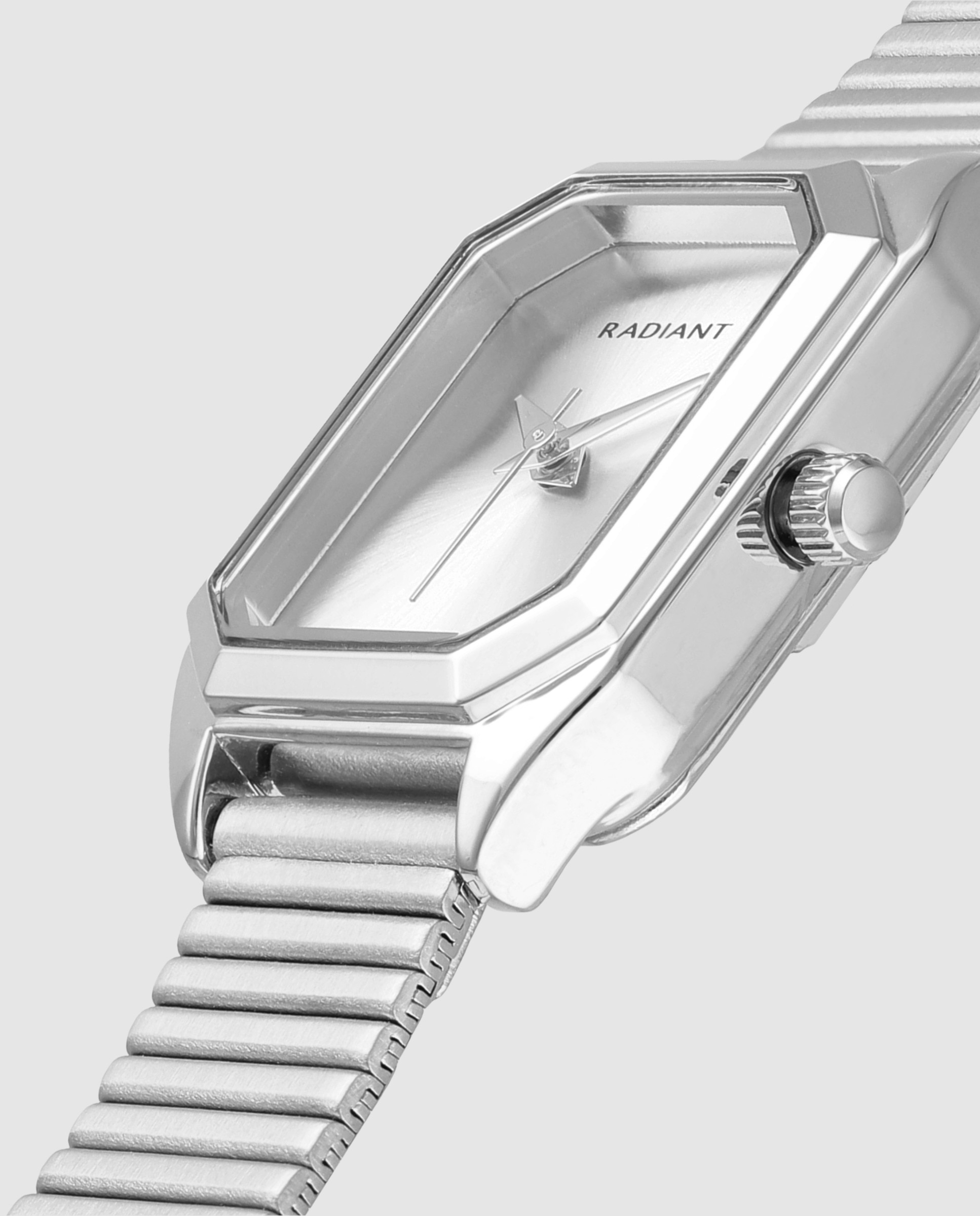 Relógio Analógico Ursula Ra669201 de Aço e Bracelete Prateada em Cinzento Prata mate-4