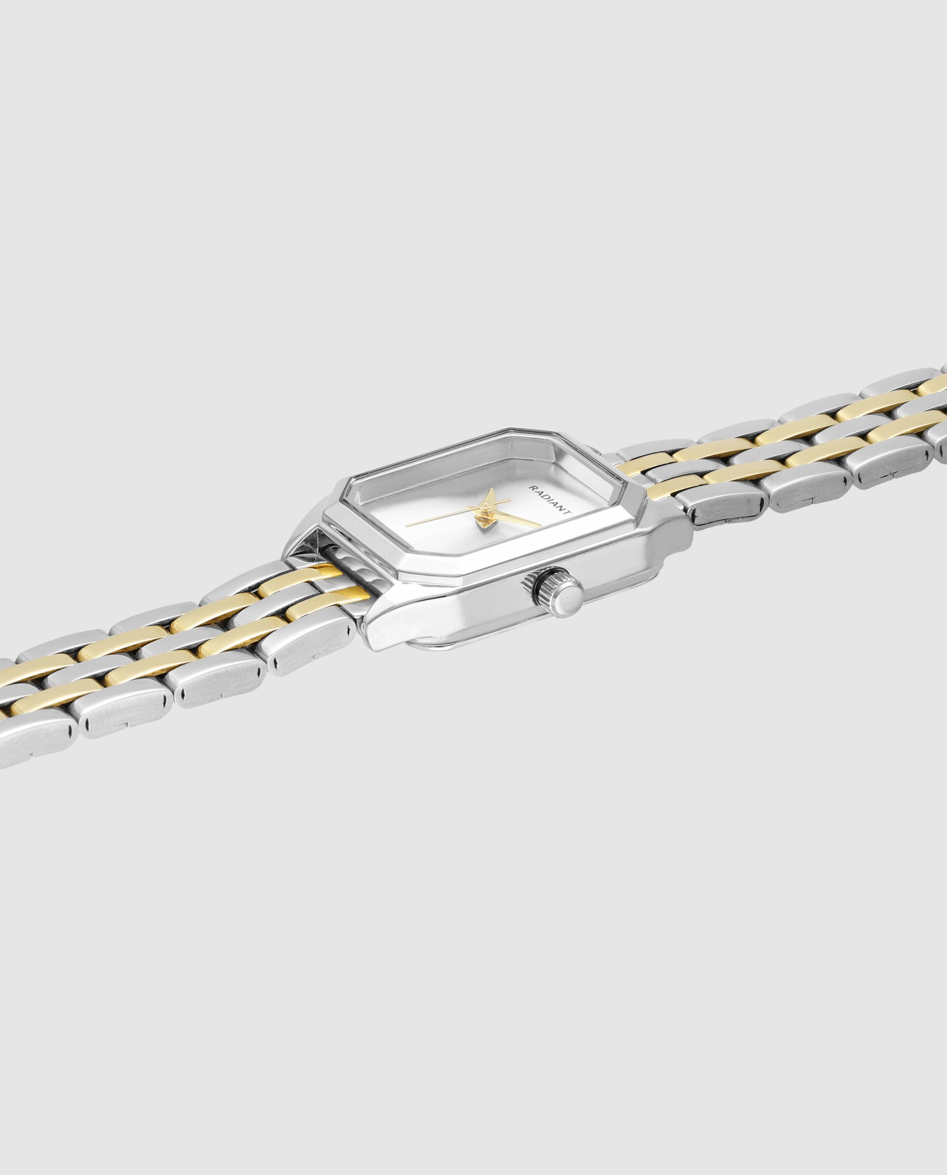 Relógio Analógico Ursula Ra669203 de Aço e Bracelete Bicolor Ouro Dourado-3