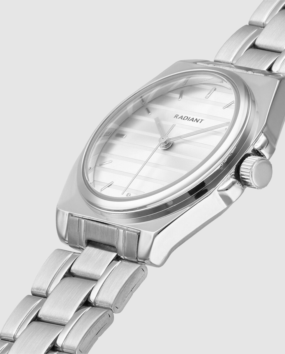 Relógio Brigitte RA671201 de Aço e Bracelete Prateada/cinzento Prata-4