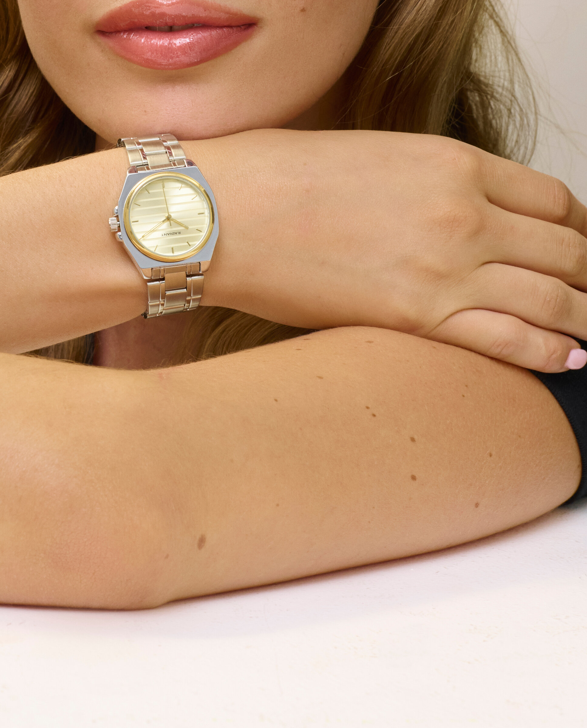 Relógio Brigitte Ra671203 de Aço e Bracelete Prateada/cinza Prata-2