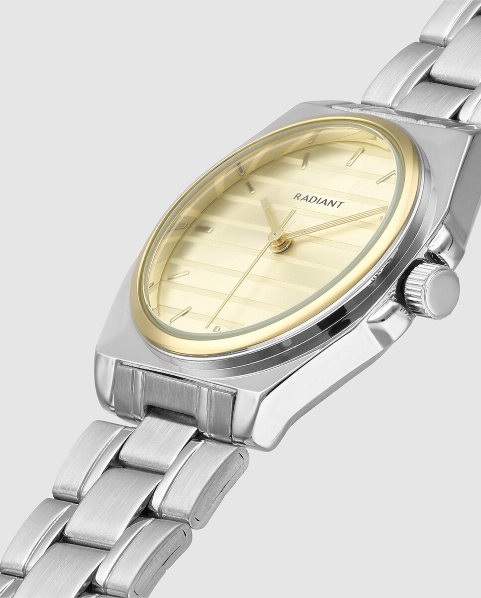 Relógio Brigitte RA671203 de Aço e Bracelete Prateada/cinzento Prata-4