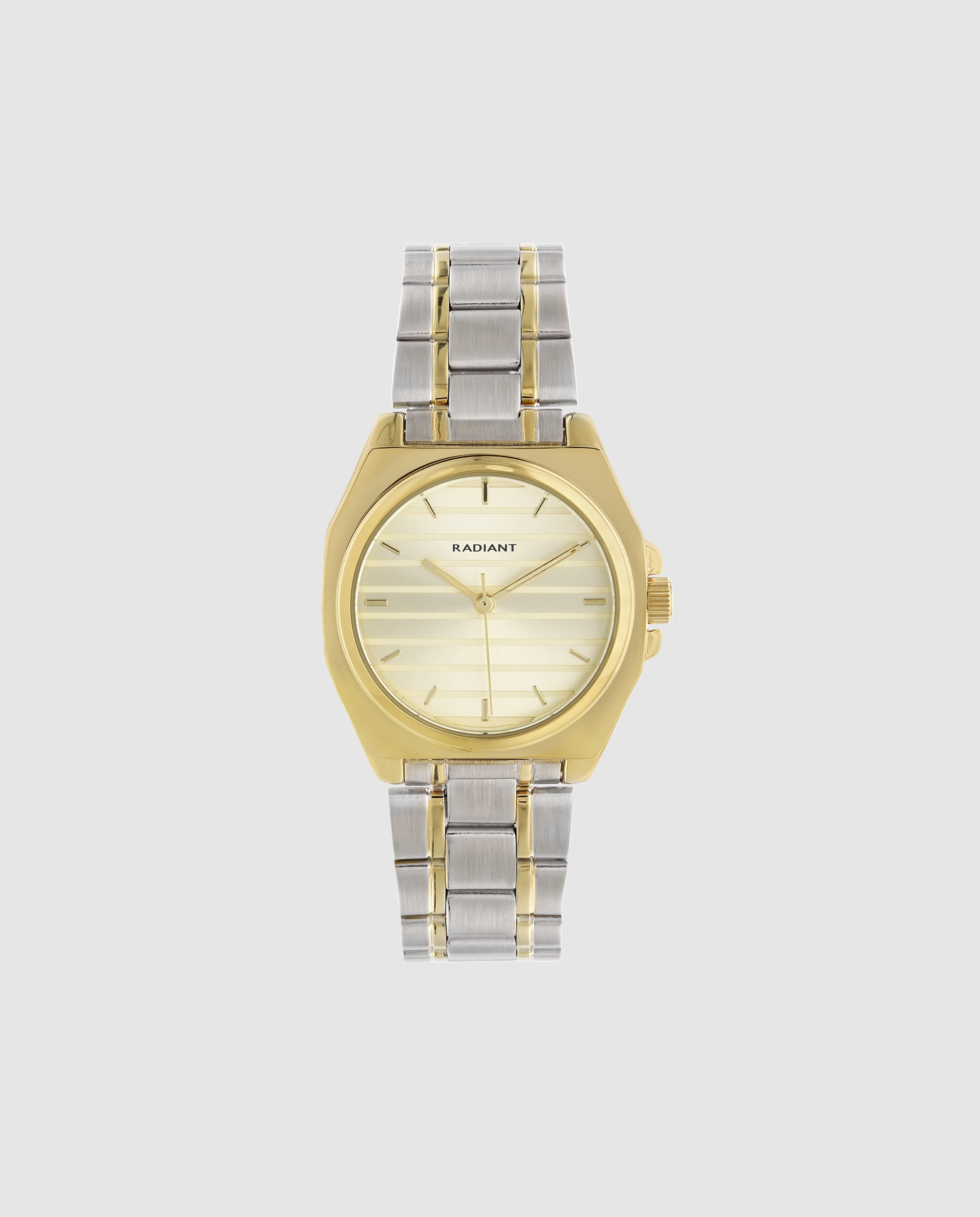 Relógio Brigitte Ra671204 de Aço e Bracelete Bicolor em Ouro Prata-1