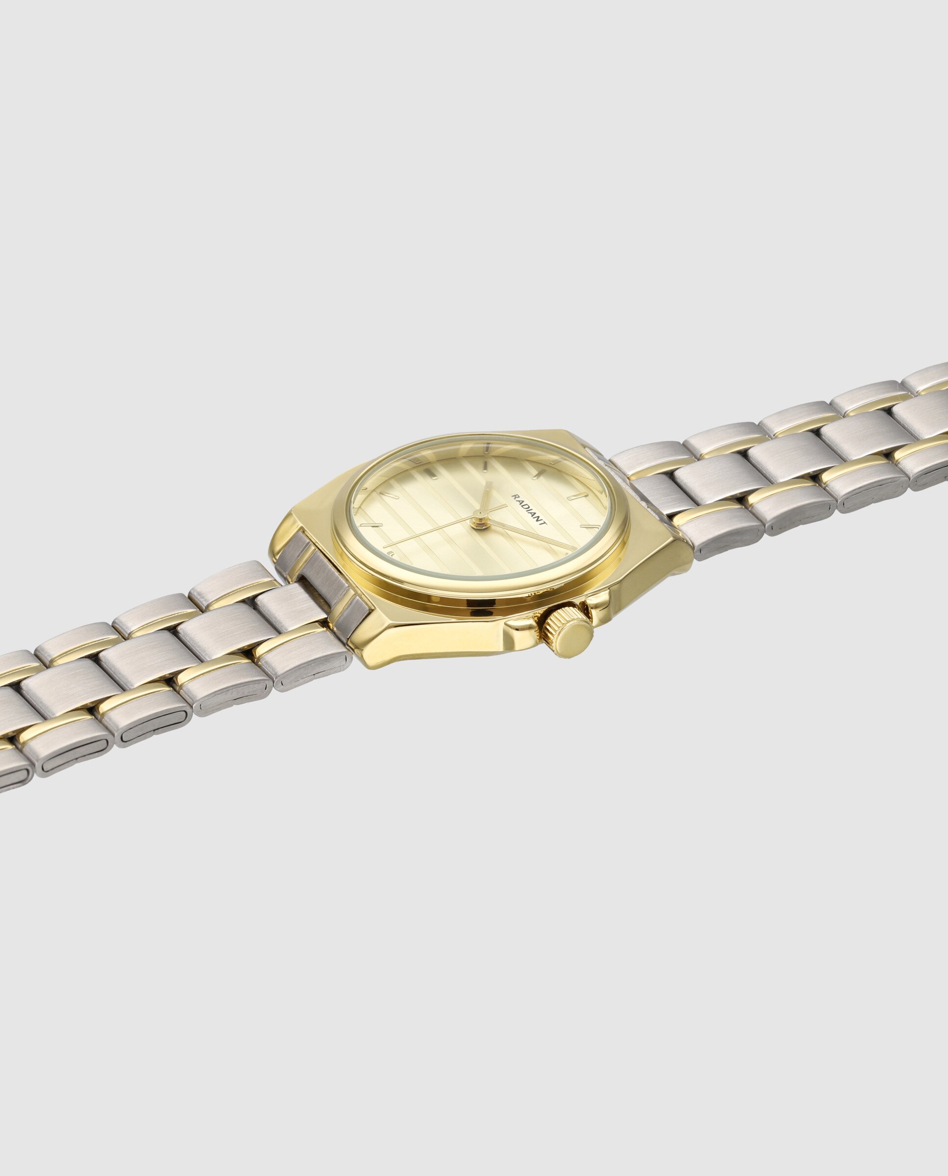 Relógio Brigitte Ra671204 de Aço e Bracelete Bicolor em Ouro Prata-3