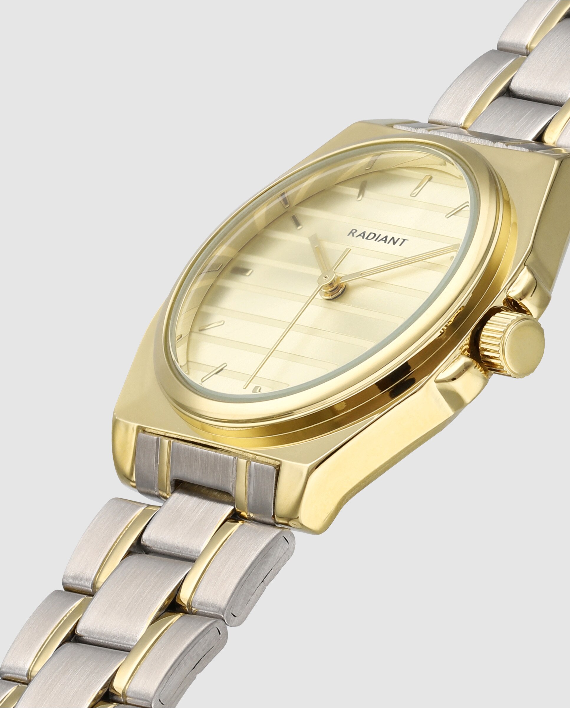 Relógio Brigitte Ra671204 de Aço e Bracelete Bicolor em Ouro Prata-4