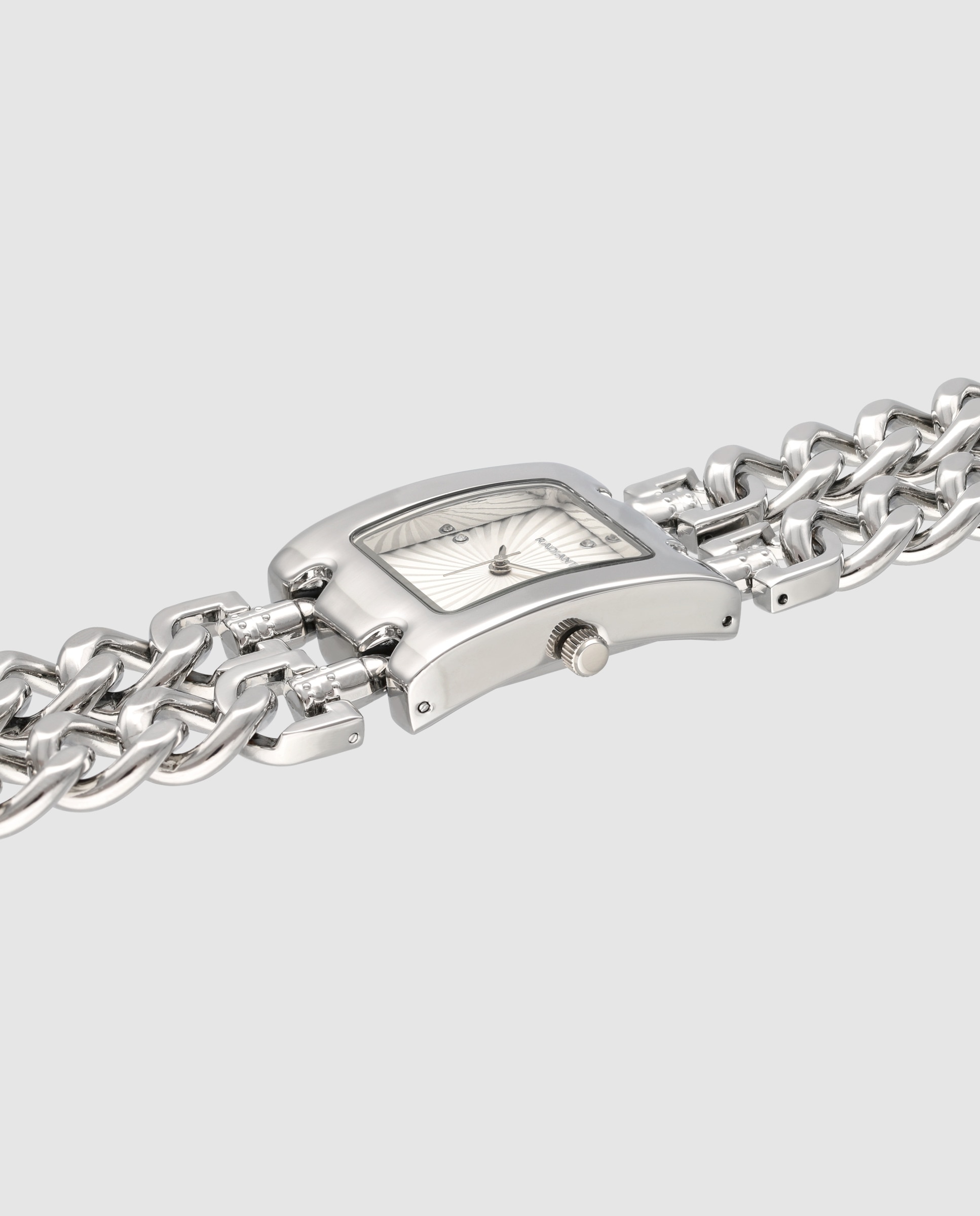 Relógio Analógico Donatella Ra672201 de Aço e Bracelete Prateada em Cinzento Dourado-3