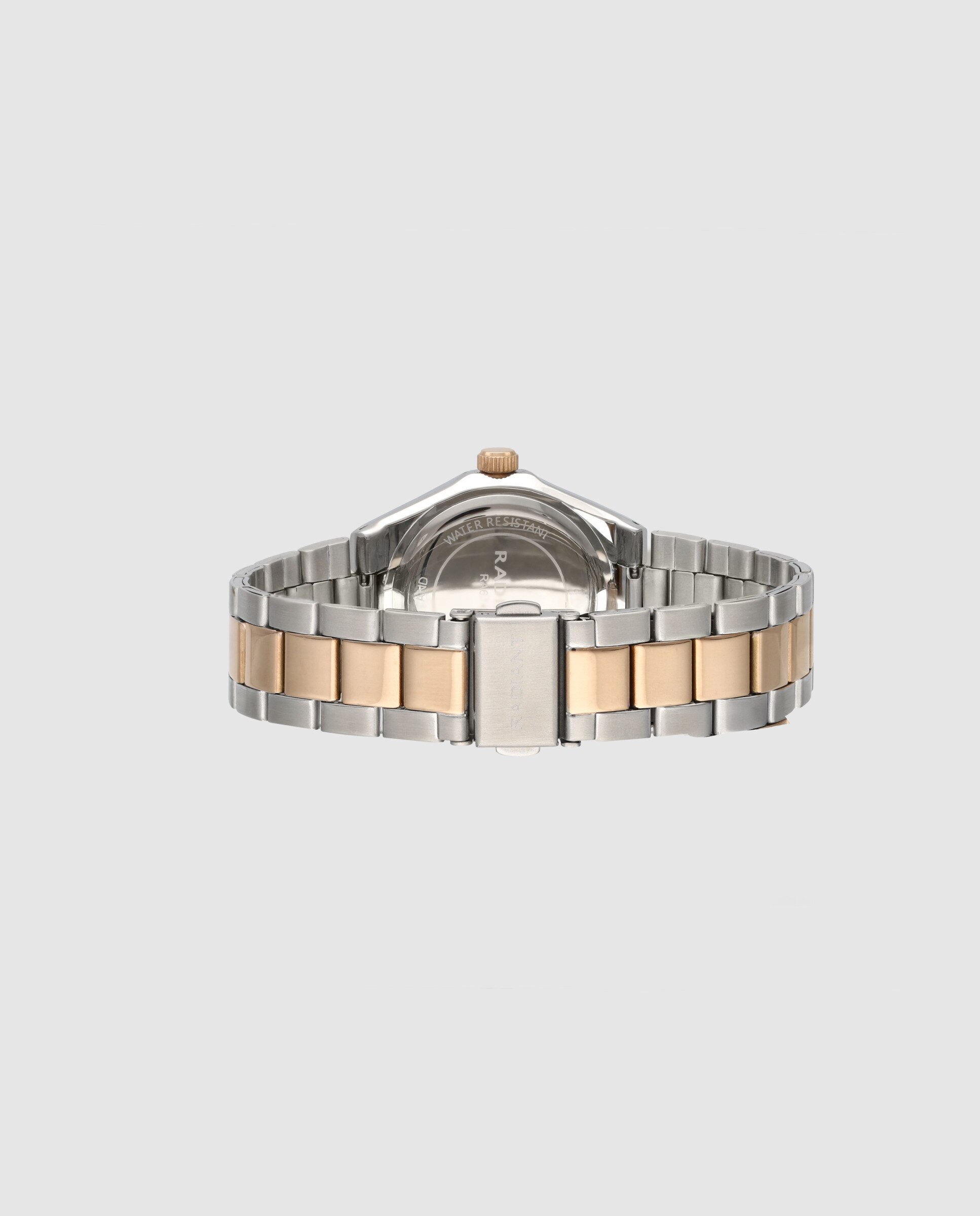 Relógio Britney Ra674203 de Aço e Bracelete Bicolor Ouro Rosa Prata-5