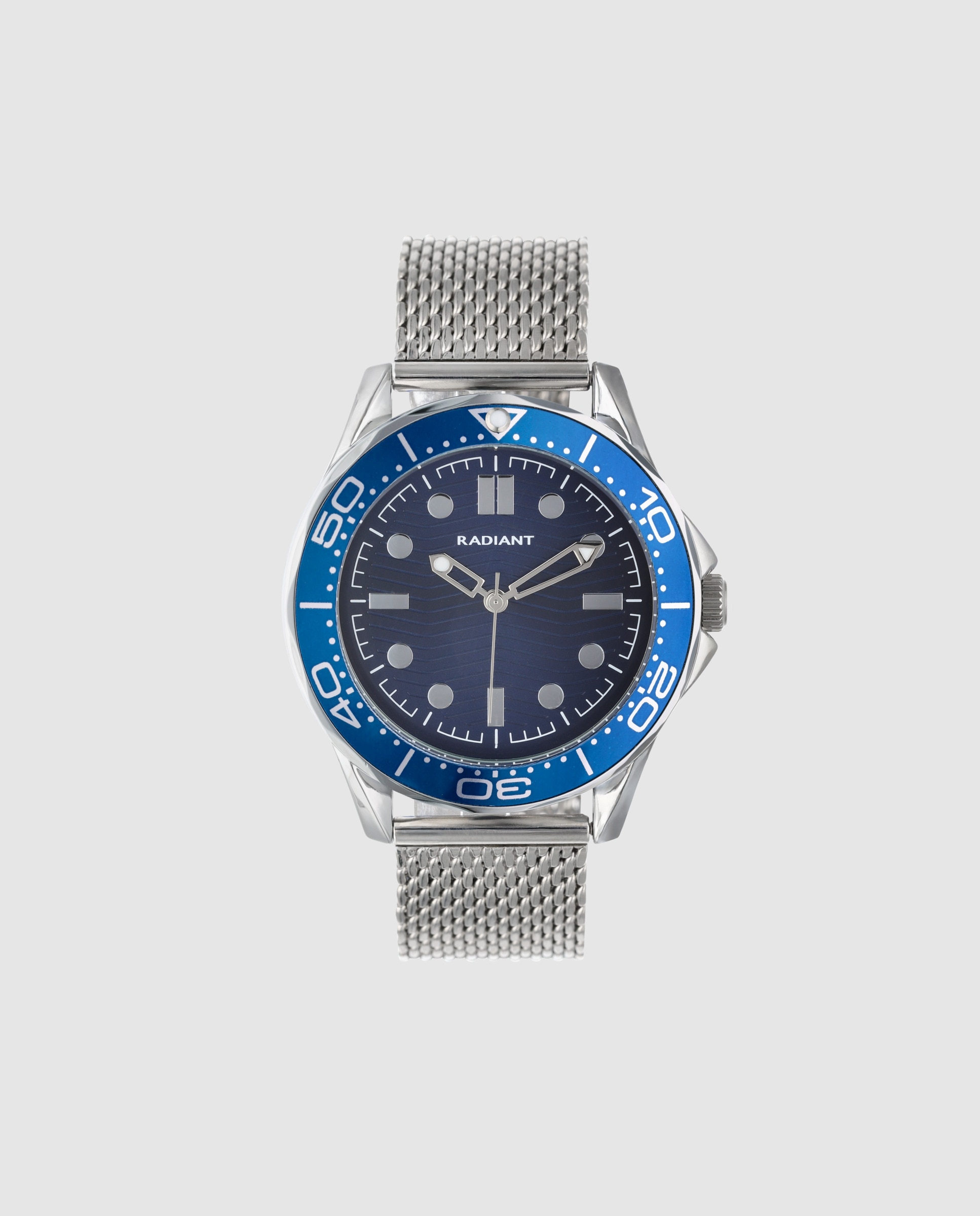 Relógio Chris Ra675201 de Aço e Bracelete Prateada/cinza Prata-1