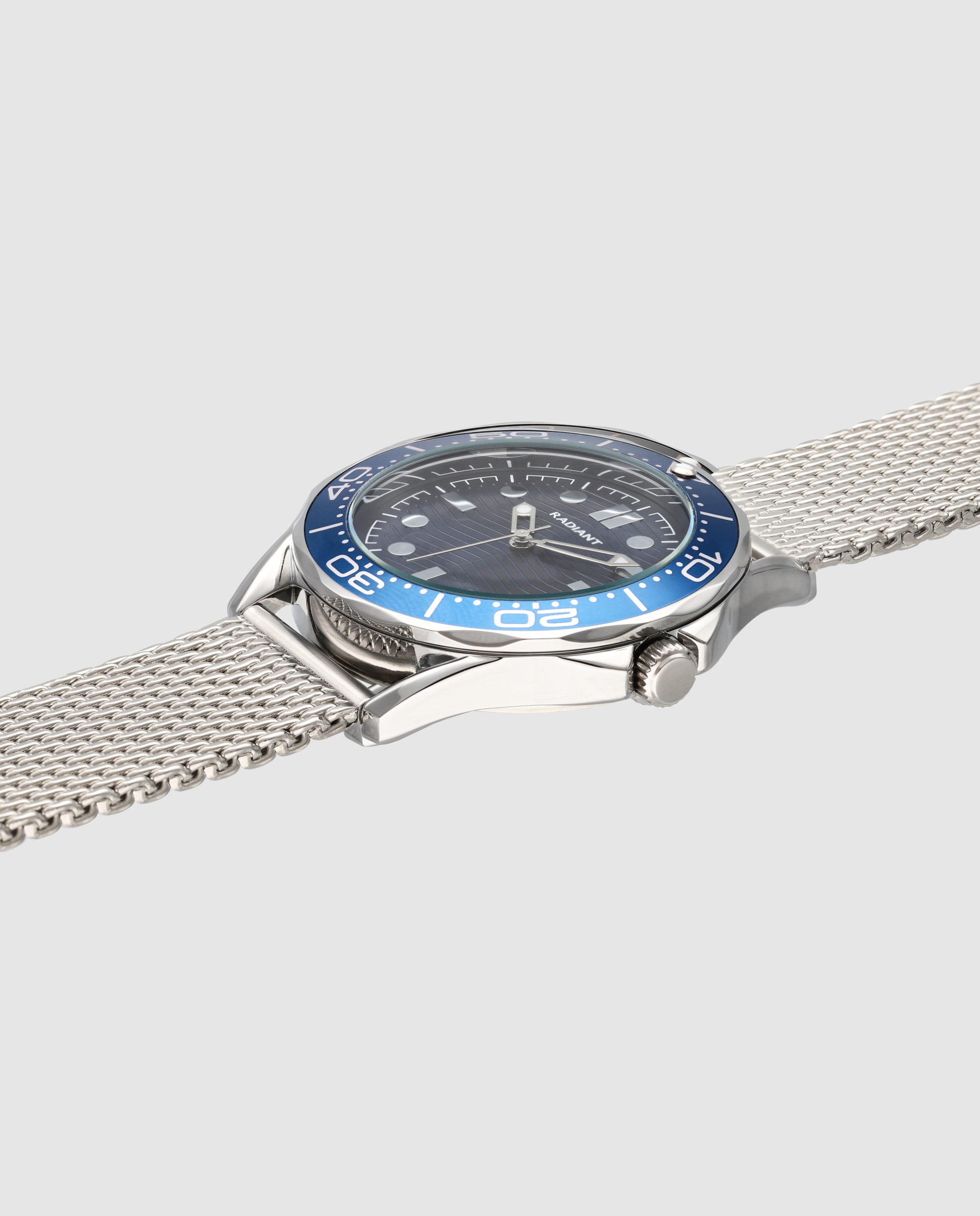 Relógio Chris Ra675201 de Aço e Bracelete Prateada/cinza Prata-3
