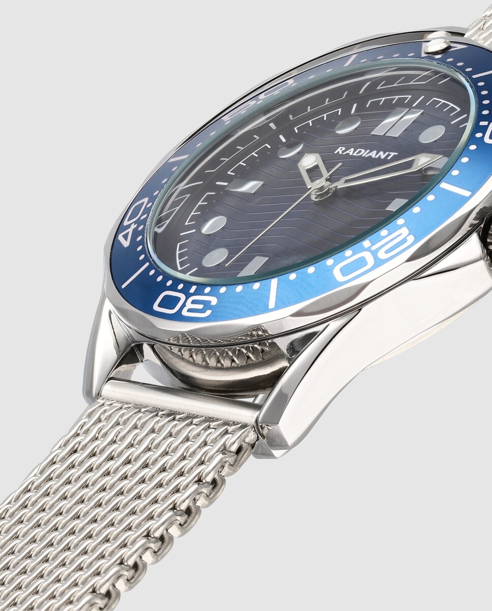 Relógio Chris RA675201 de Aço e Bracelete Prateada/cinzento Prata-4