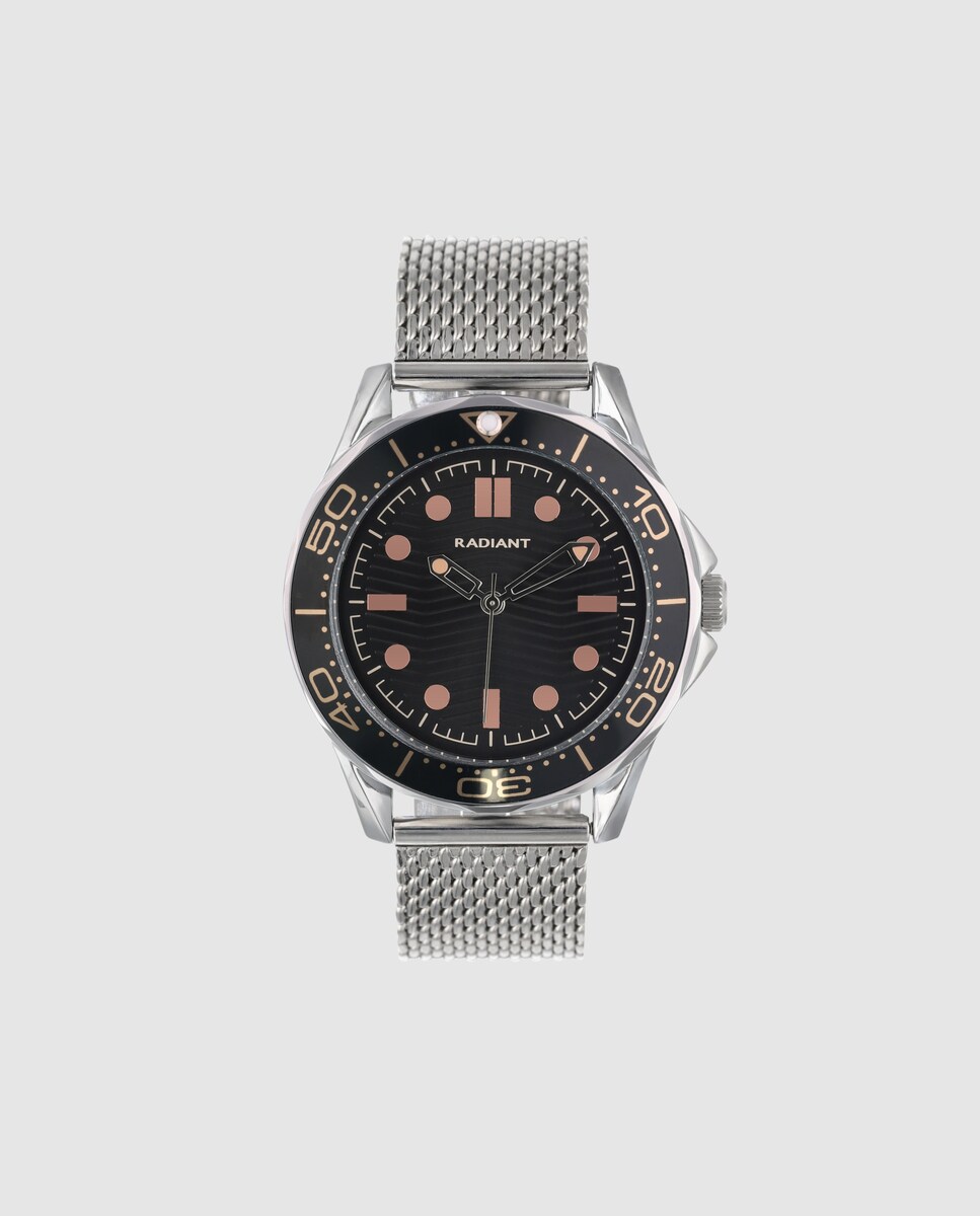 Relógio Chris RA675204 de Aço e Bracelete Prateada/cinzento Prata-1