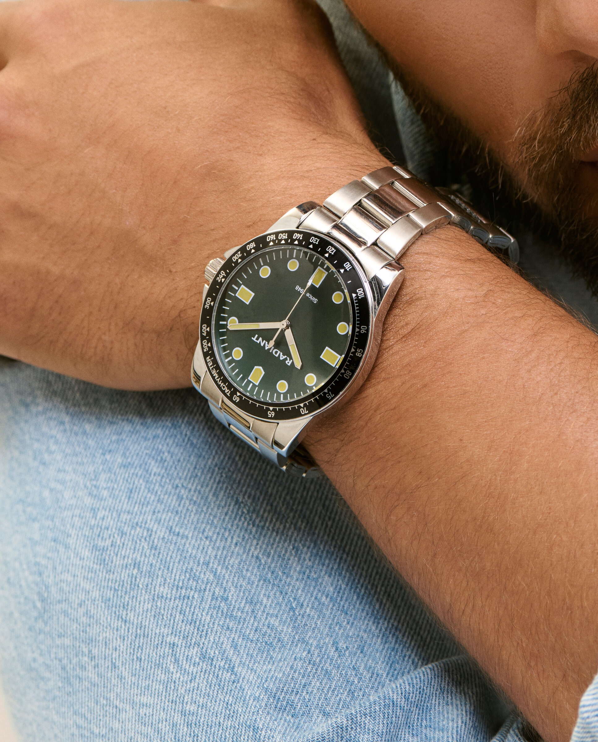 Relógio Robert Ra677201 de Aço e Bracelete Prateada/cinza Prata-2