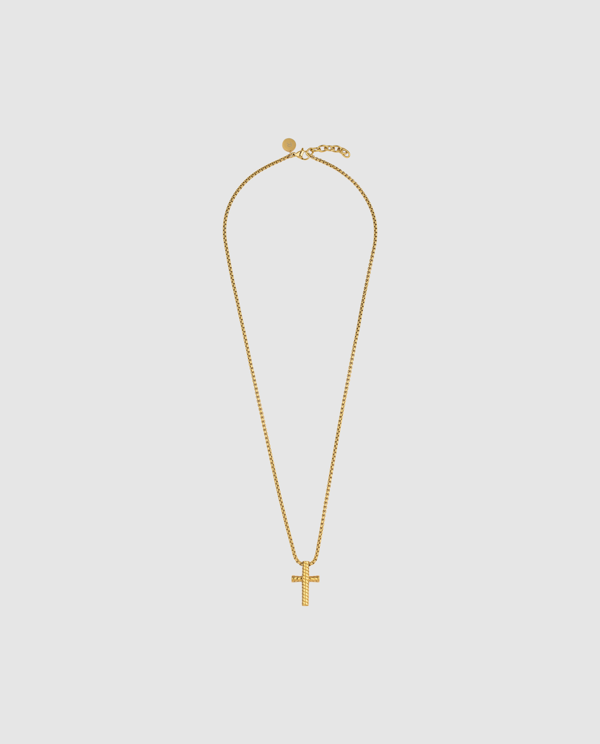 Corrente Iconclast de Aço em Dourado Ouro-3