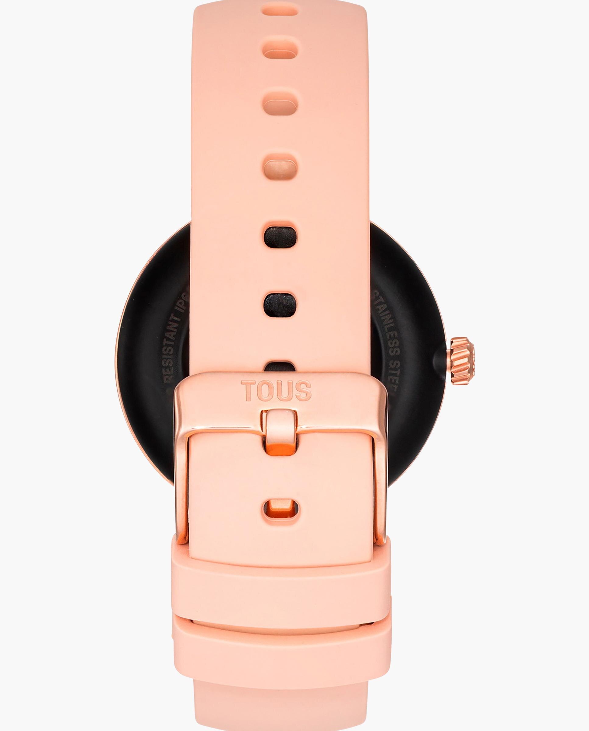 Smartwatch S-connect Charms com Bracelete Nude e Motivos de Aço em Rosa Rosa-claro-2