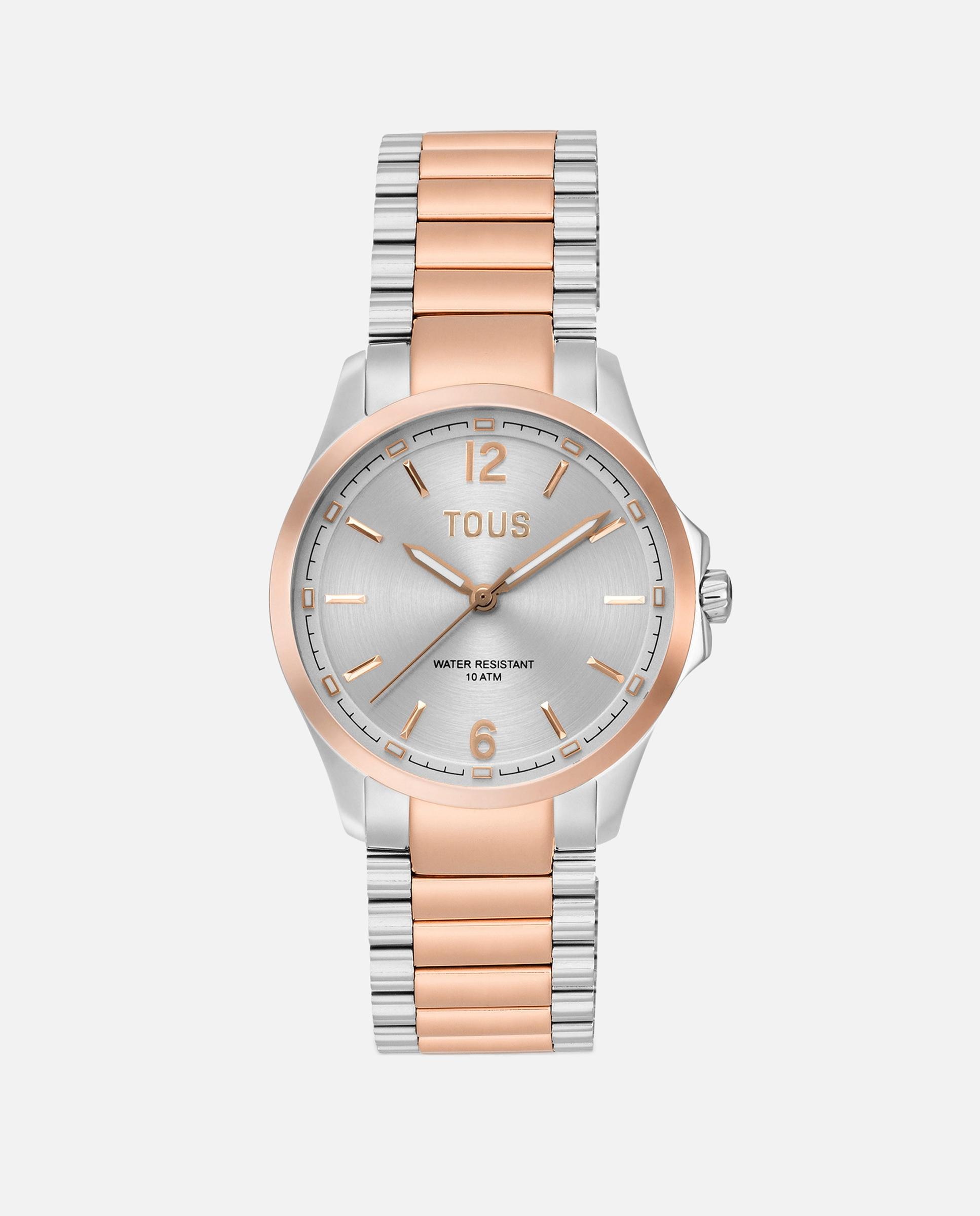 Imagem 0 de Relógio Drive New com Bracelete de Aço e Aço Rosado