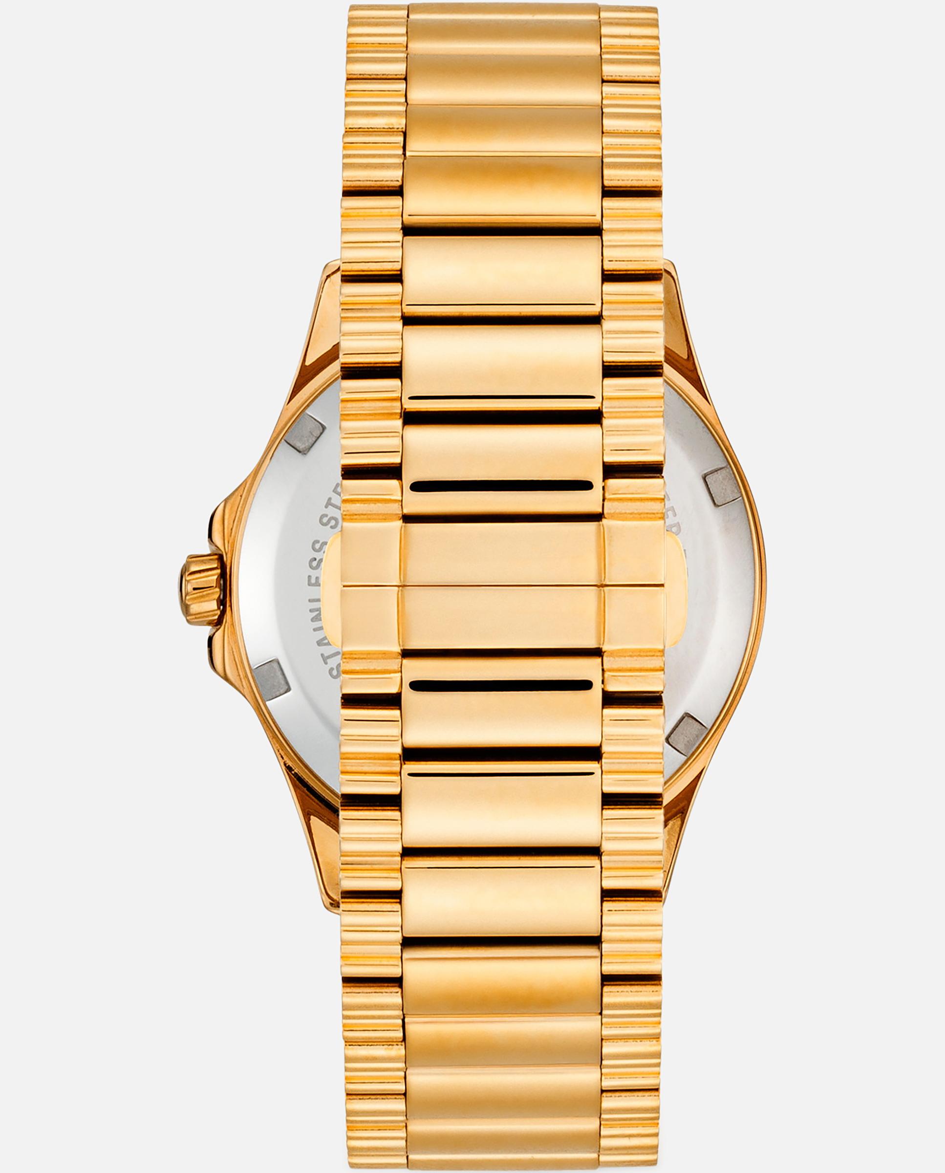Relógio Drive New com Bracelete de Aço Dourado Dourado-2