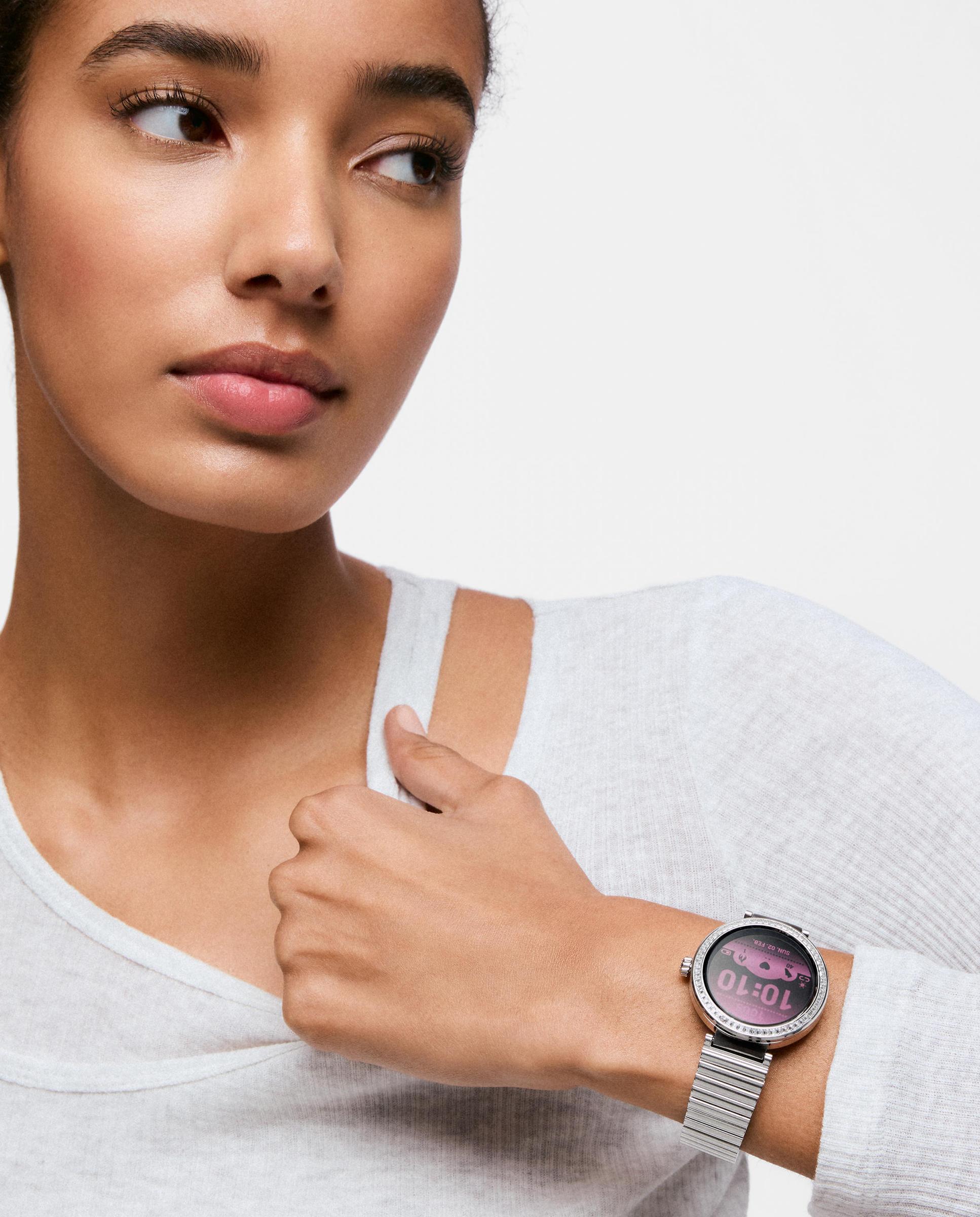 Smartwatch Epic Icon em Aço Inoxidável Prateado-3