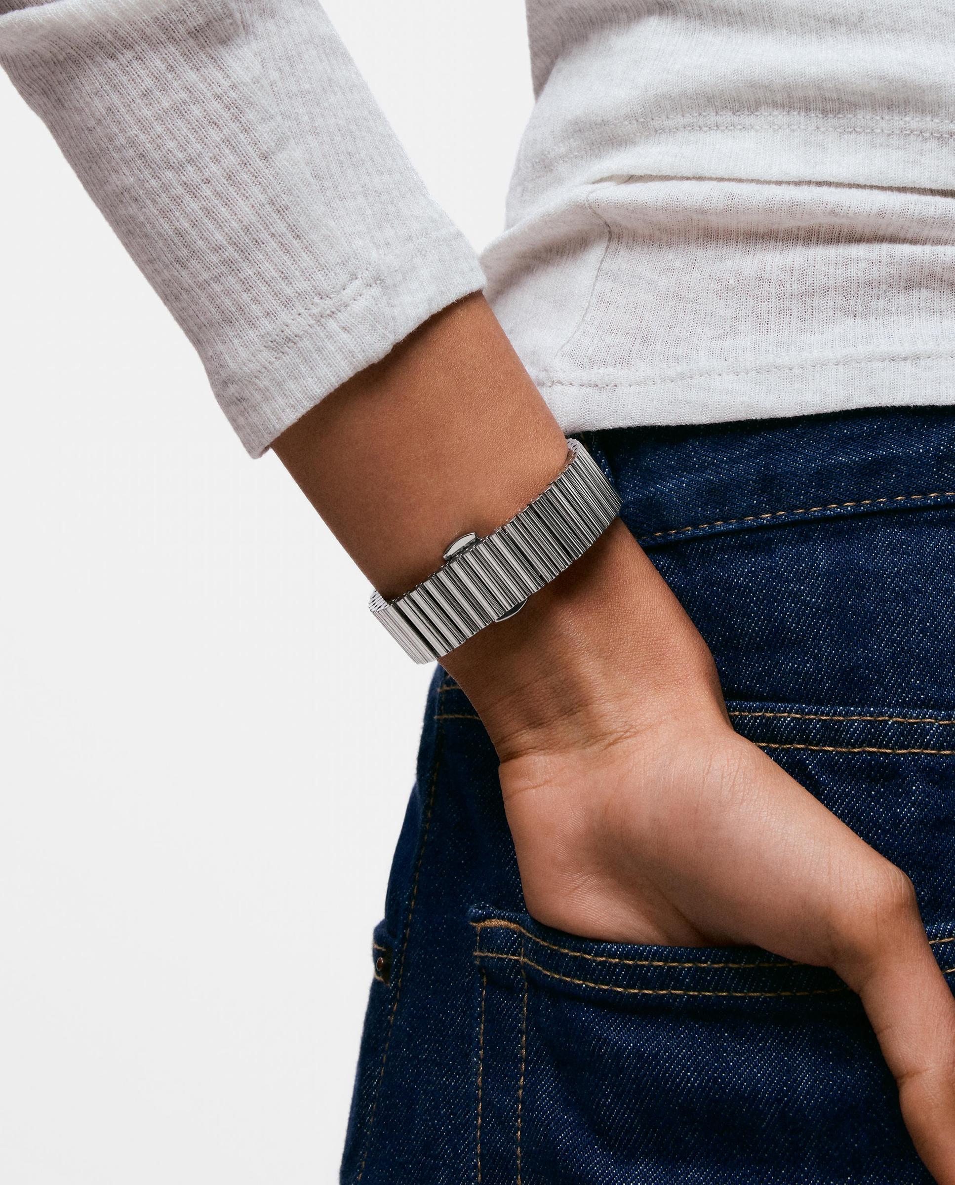 Smartwatch Epic Icon em Aço Inoxidável Prateado-4