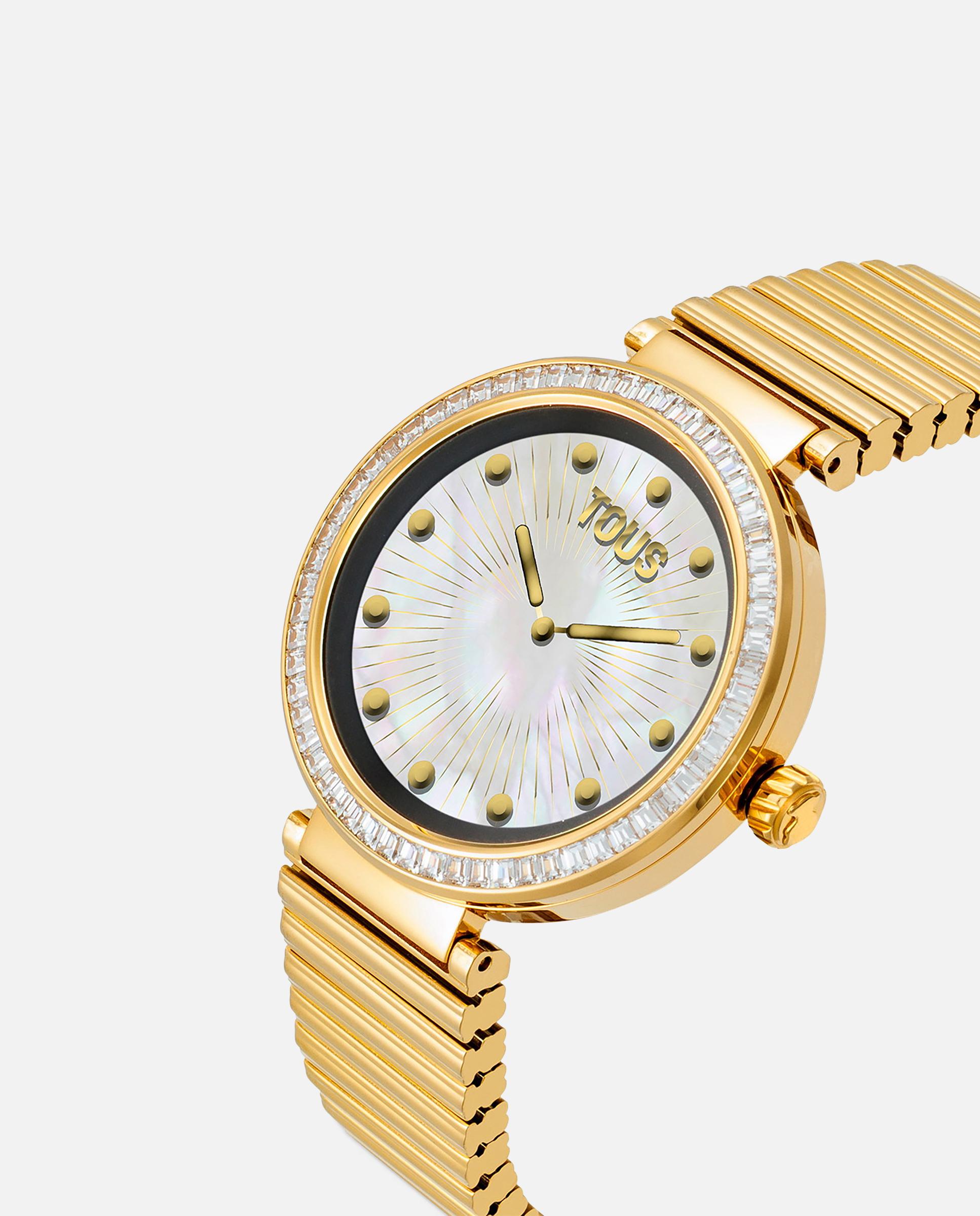 Smartwatch Drive em Aço Inoxidável Dourado Dourado-2