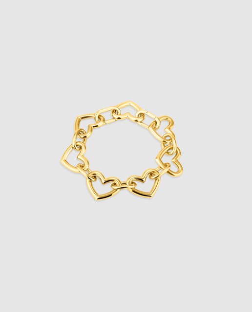 Imagem 0 de Pulseira Mylove de Aço Dourada