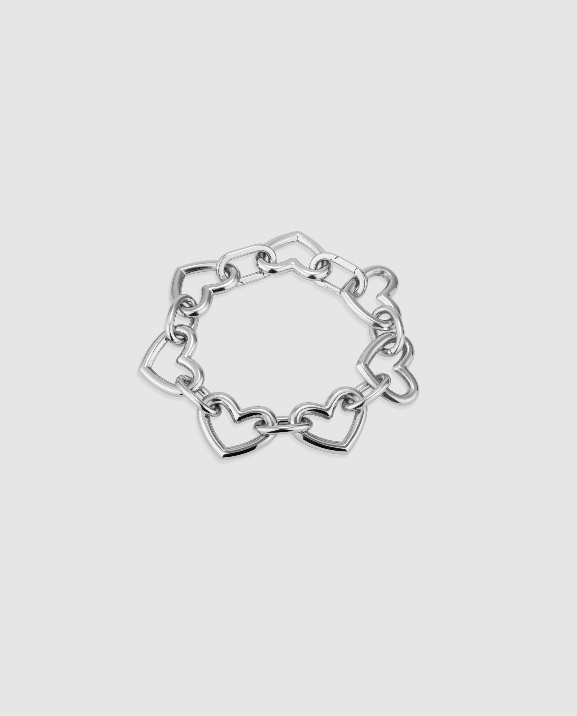 Pulseira Mylove de Aço Prateada Prata-1