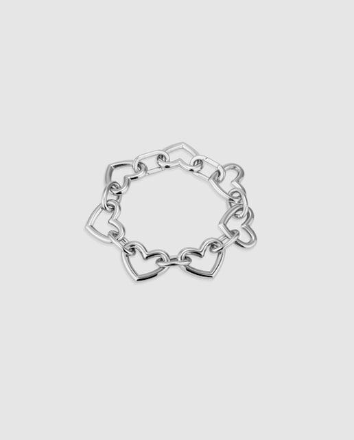 Imagem 0 de Pulseira Mylove de Aço Prateada