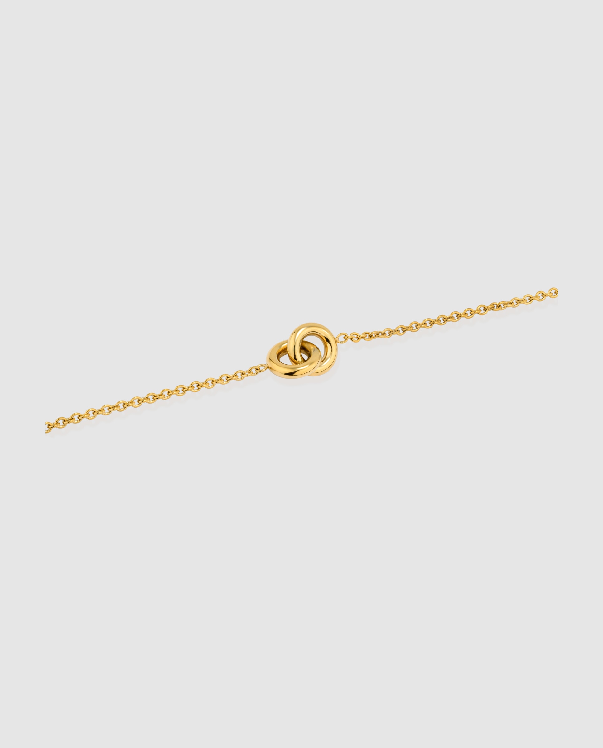 Pulseira Forever de Aço em Dourado Ouro-3