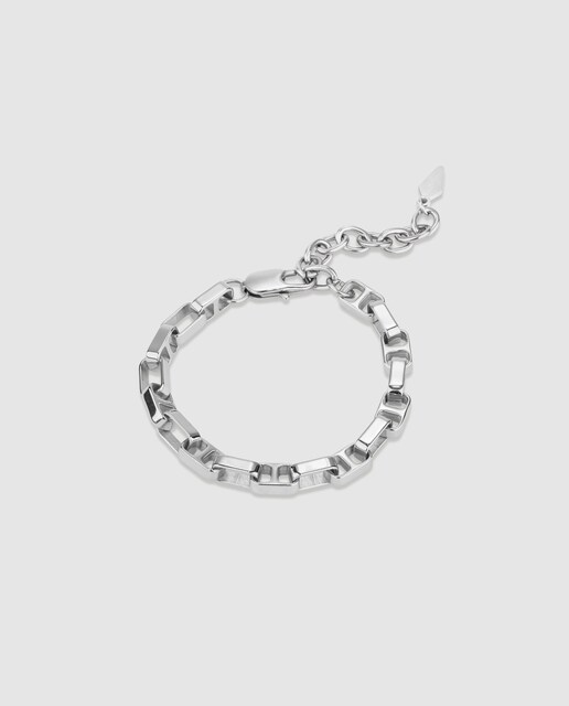 Imagem 0 de Pulseira Cindy de Aço Prateada