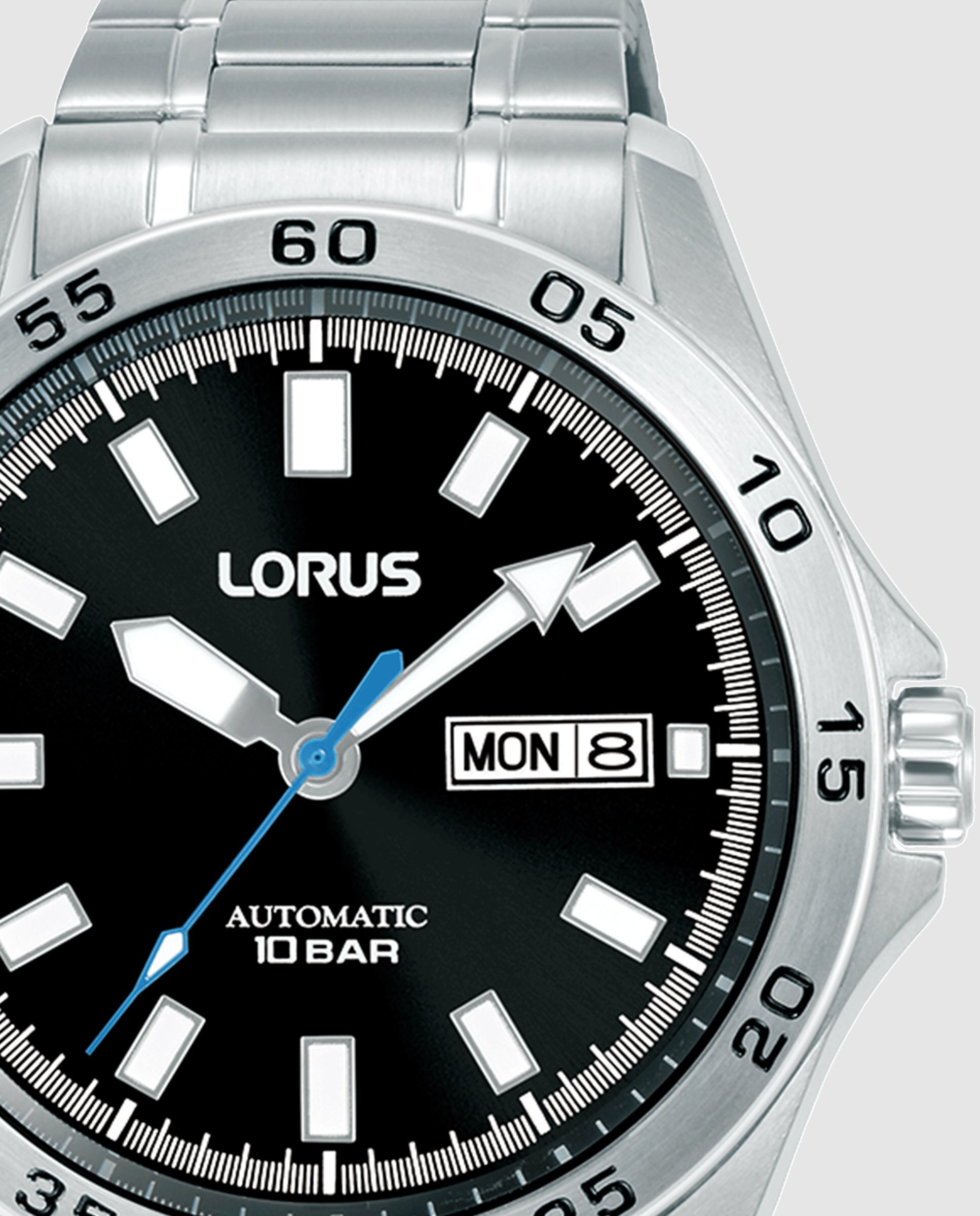 Relógio Automático Sport Man Rl419cx9s de Aço e Bracelete Prateada Prata-2