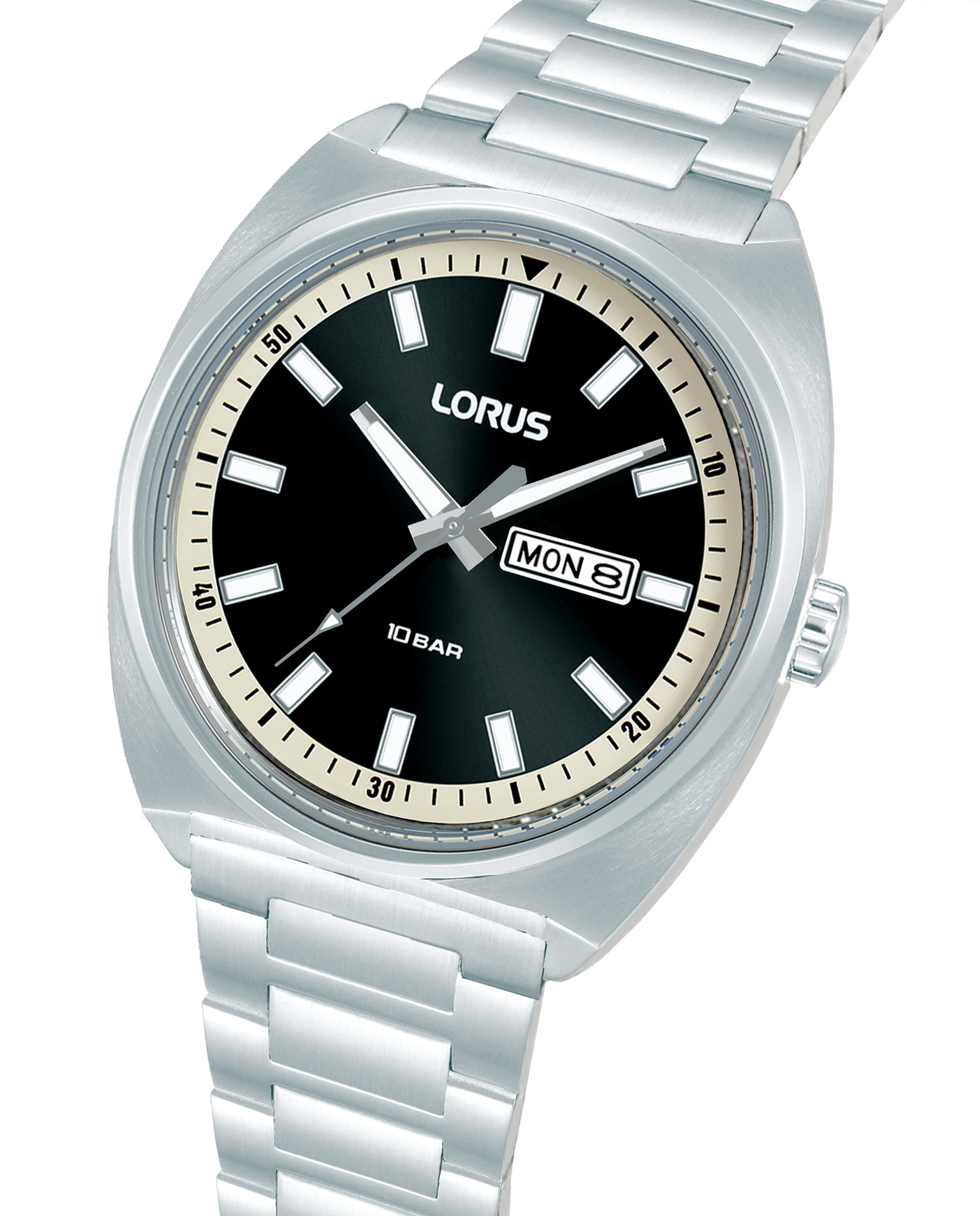 Relógio Analógico Sport Man Rh311bx9s de Aço e Bracelete Prateada Prata-3