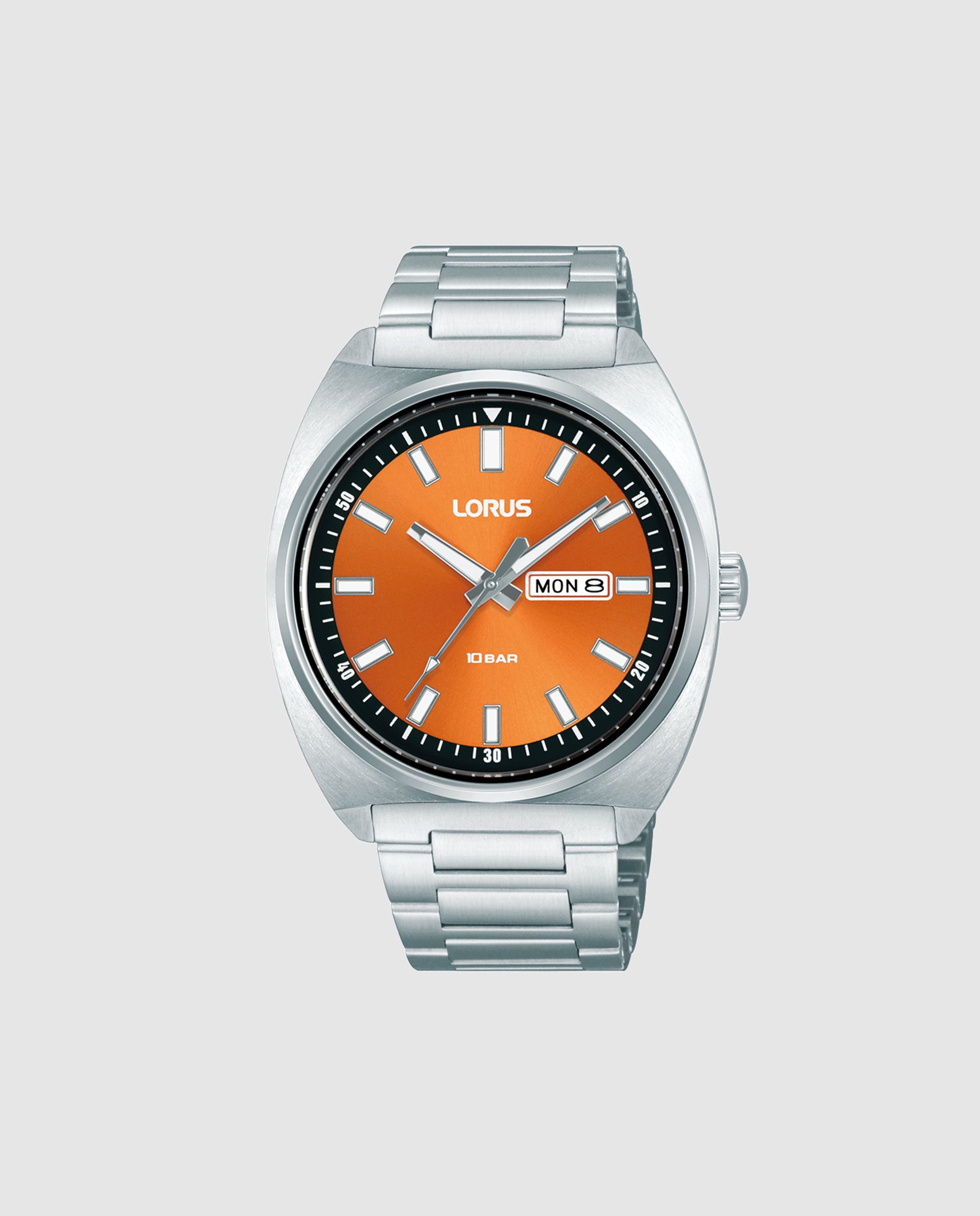 Imagem 0 de Relógio Analógico Sport Man Rh315bx9s de Aço e Correia Prateada