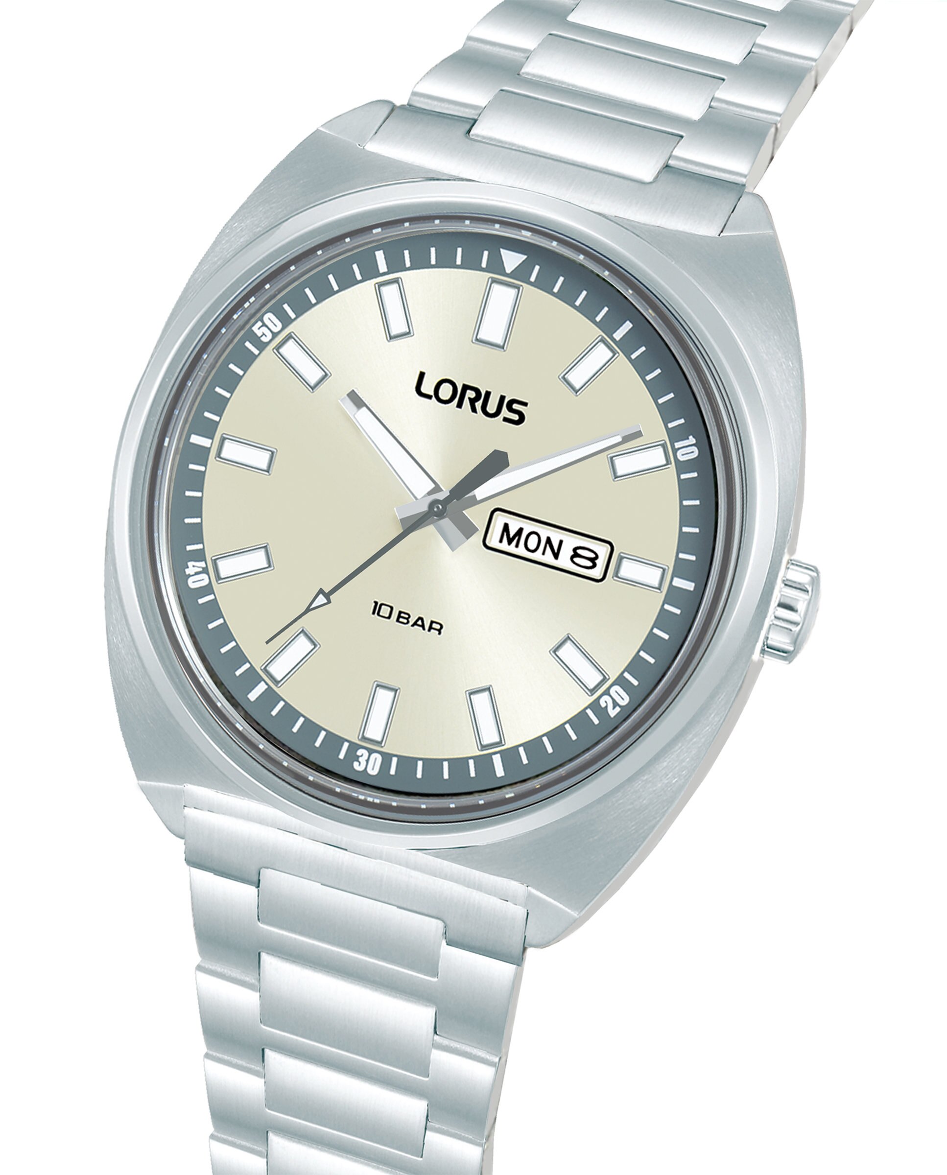 Relógio Analógico Sport Man Rh319bx9s de Aço e Bracelete Prateada Prata-3