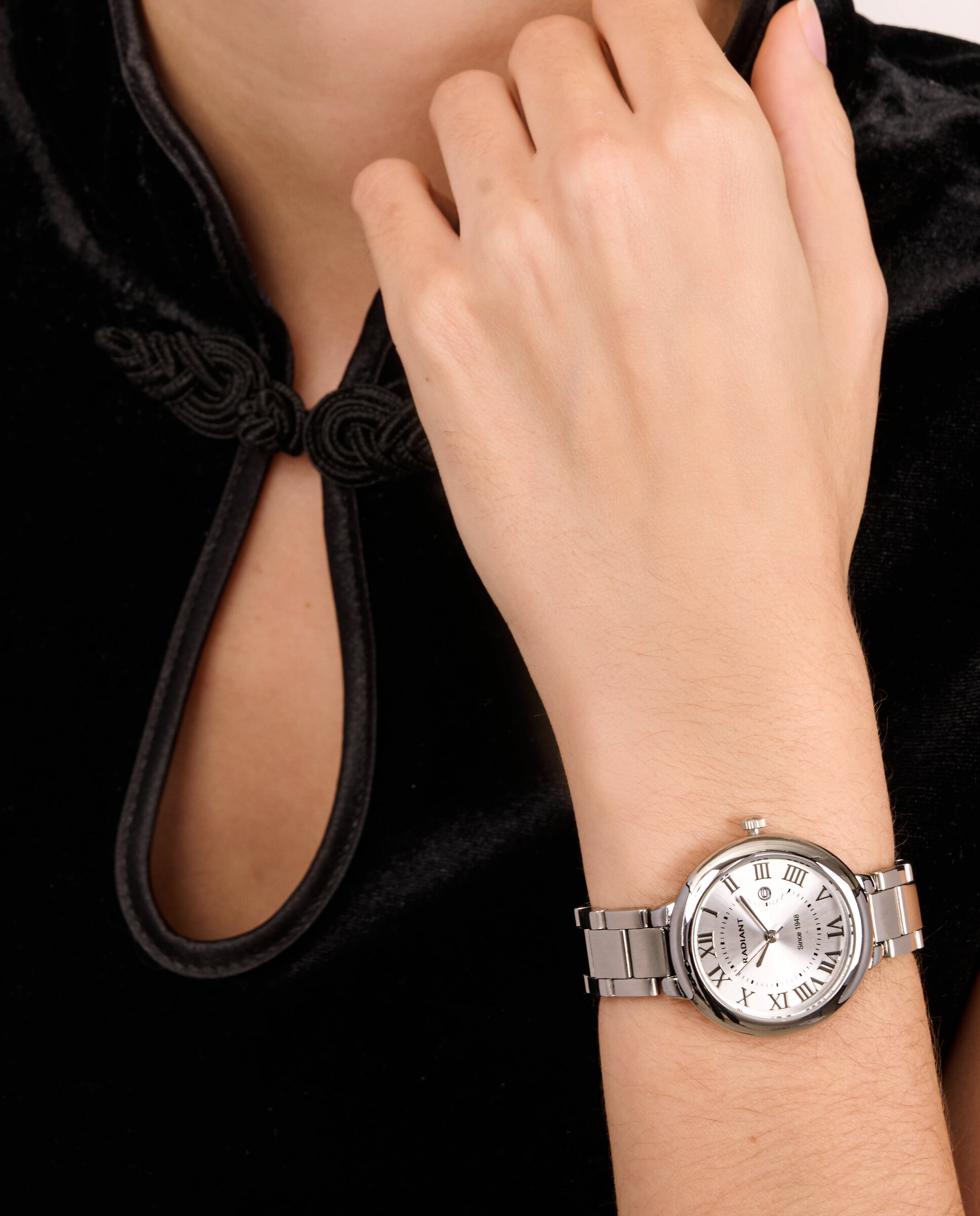 Relógio Golden Hour Ra684201 de Aço e Bracelete Prateada/cinza Prata-2