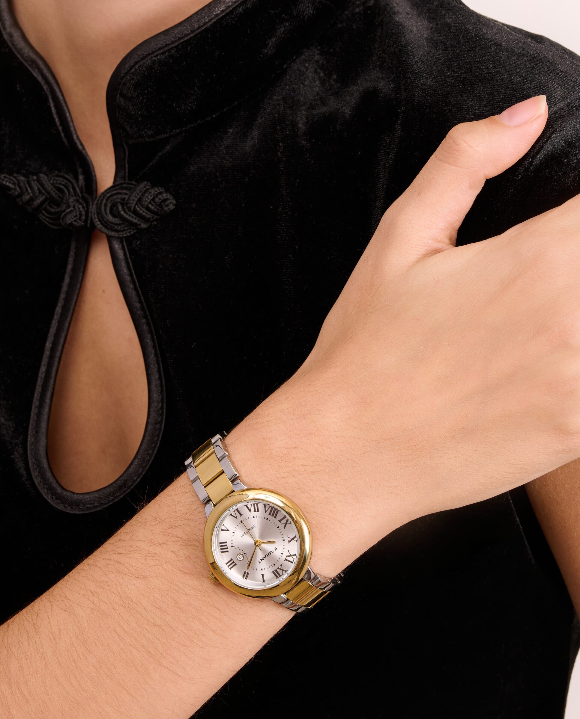 Relógio Golden Hour Ra684202 de Aço e Bracelete Prateada/cinza Prata-2