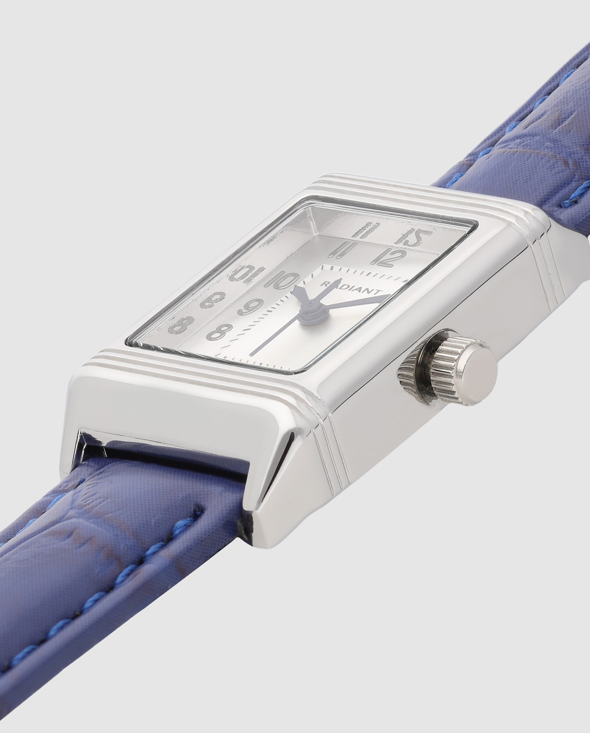 Relógio Eternal Bloom Ra685204 de Pele e Correia em Azul Azul-4