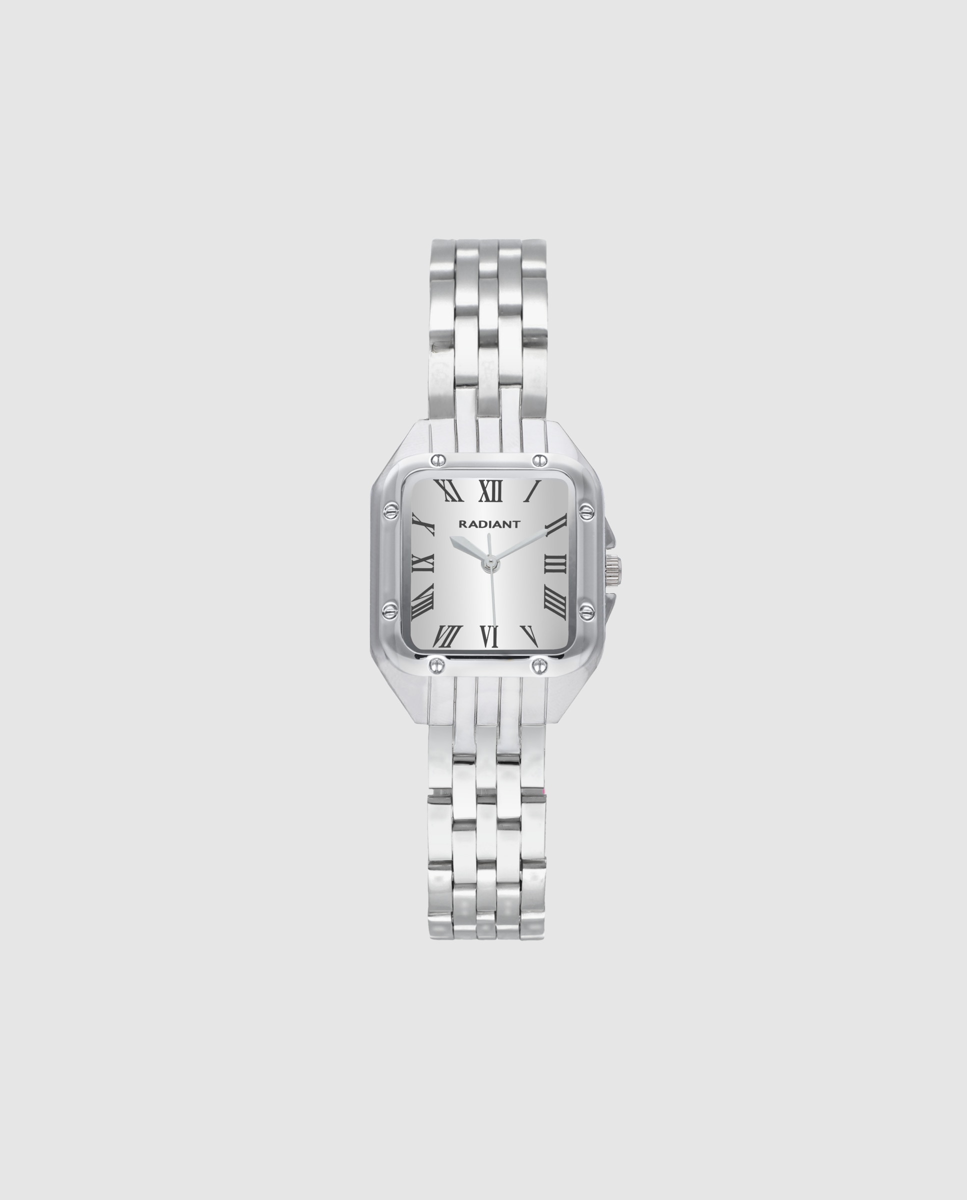 Relógio Bahamas Mini Ra686201 de Aço e Bracelete Prateada/cinza Prata-1