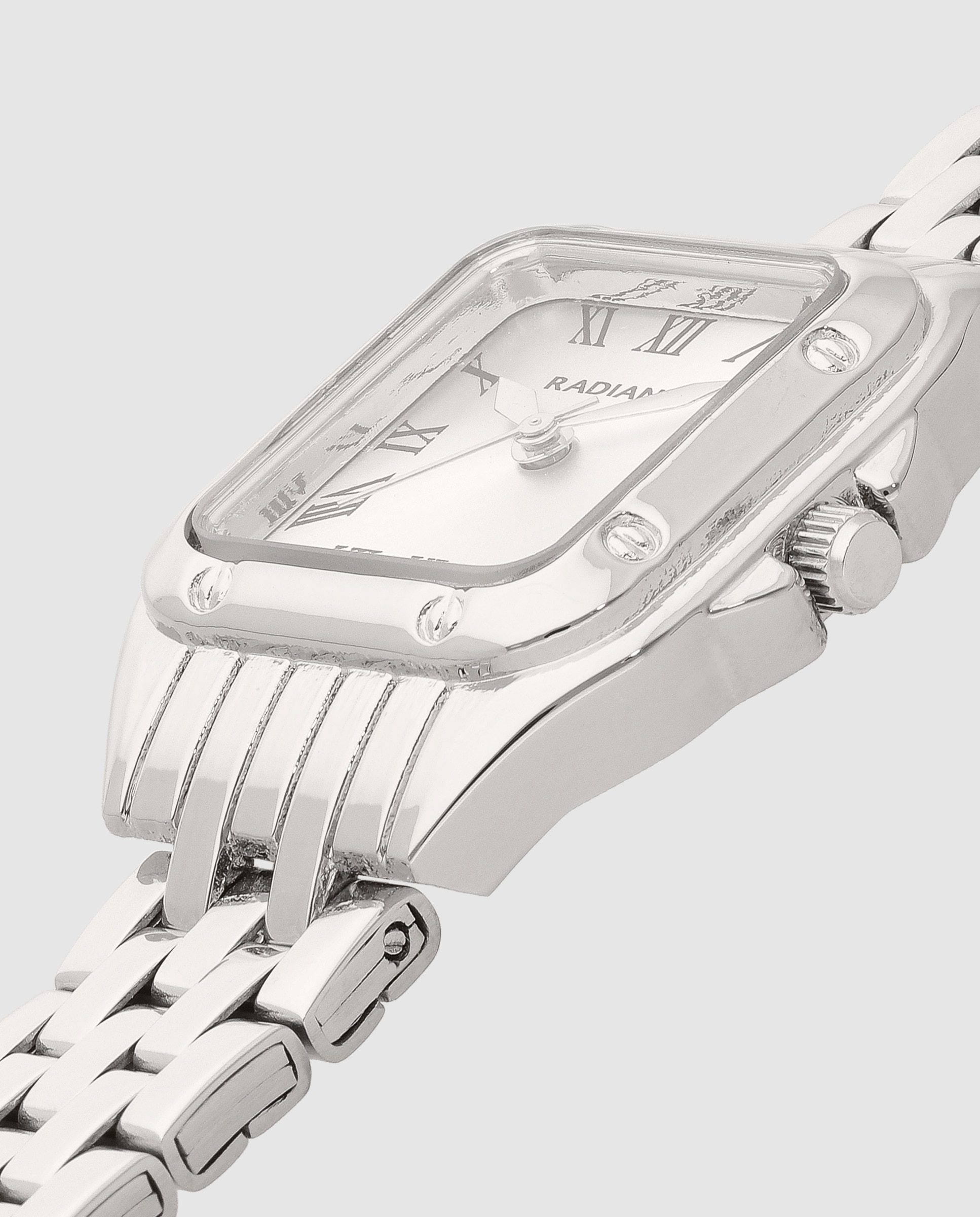 Relógio Bahamas Mini Ra686201 de Aço e Bracelete Prateada/cinza Prata-4